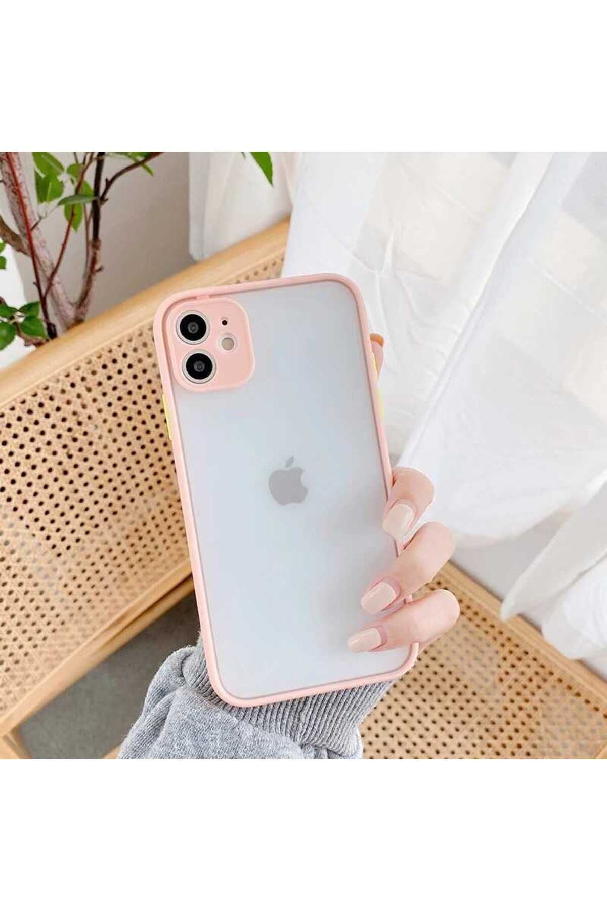 iPhone SE 2022 Uyumlu Zore Hux Kılıf-Siyah
