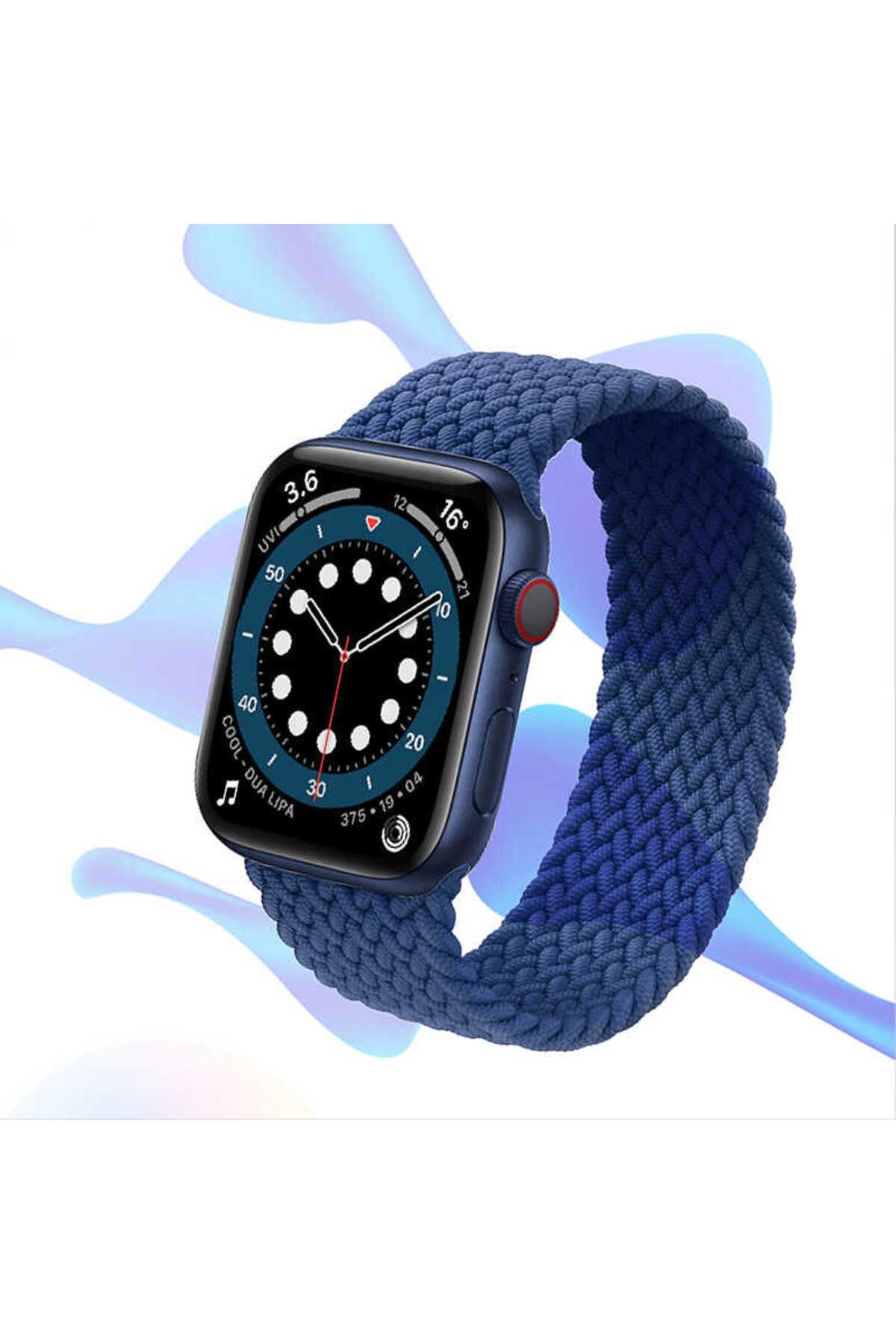 Watch Ultra 49mm Kordon Uyumlu KRD-32 Small Strap Kayış CLO- Kırmızı