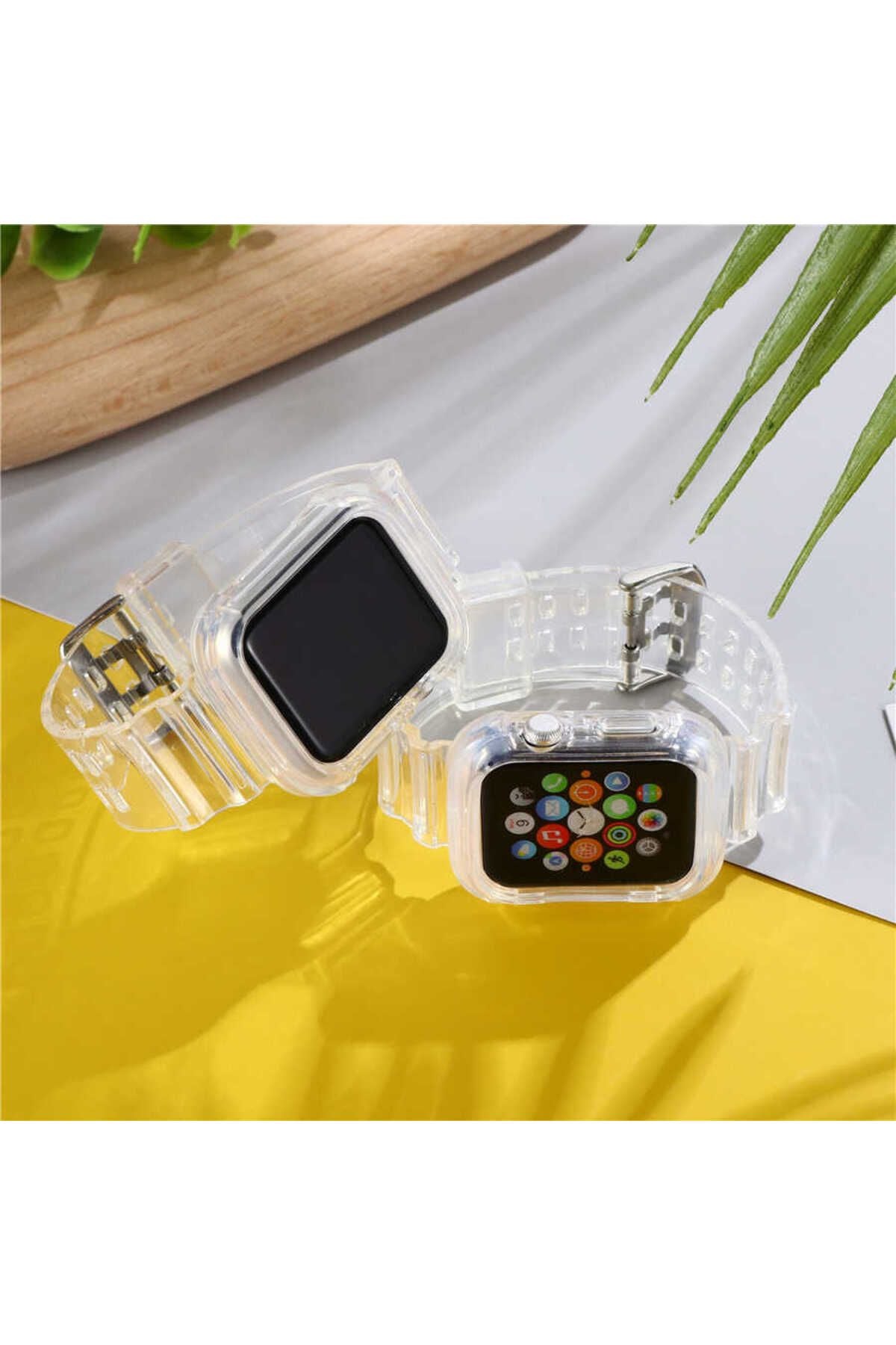 Watch 44mm KRD-27 Uyumlu Zore Kordon-Renksiz