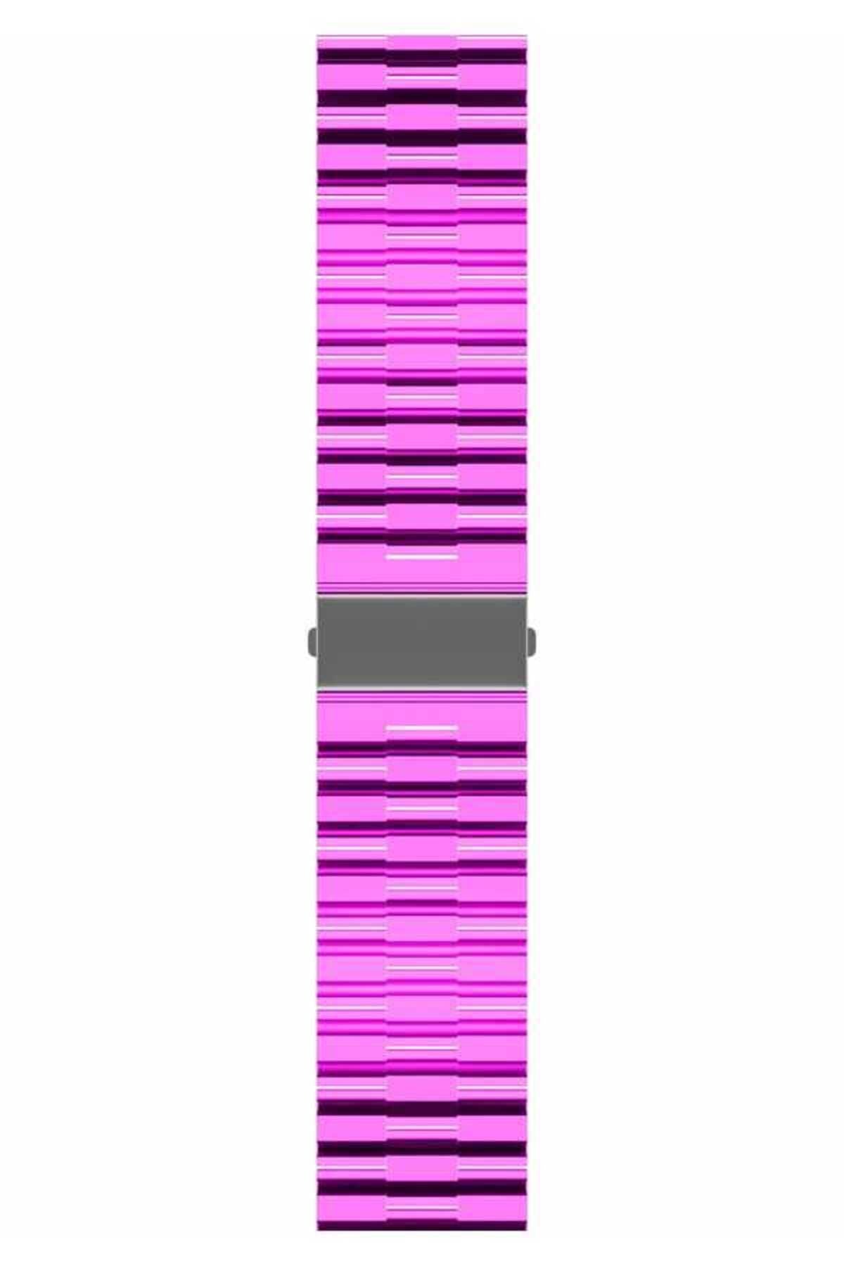 Galaxy Watch Active 2 44mm Uyumlu KRD-27 20mm Zore Kordon-Sarı