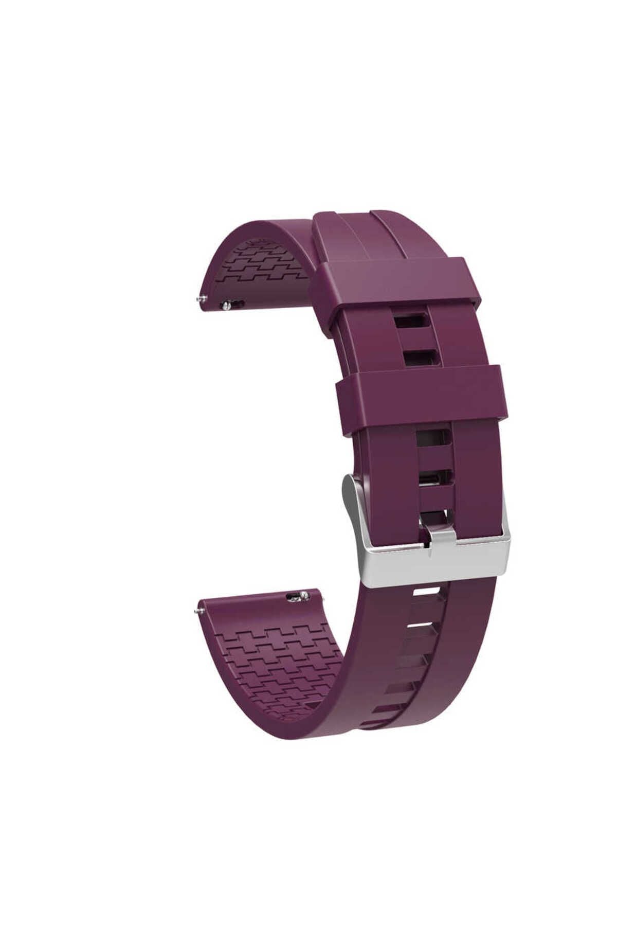 Galaxy Watch 42mm KRD-23 20mm Uyumlu Zore Kordon-Lacivert