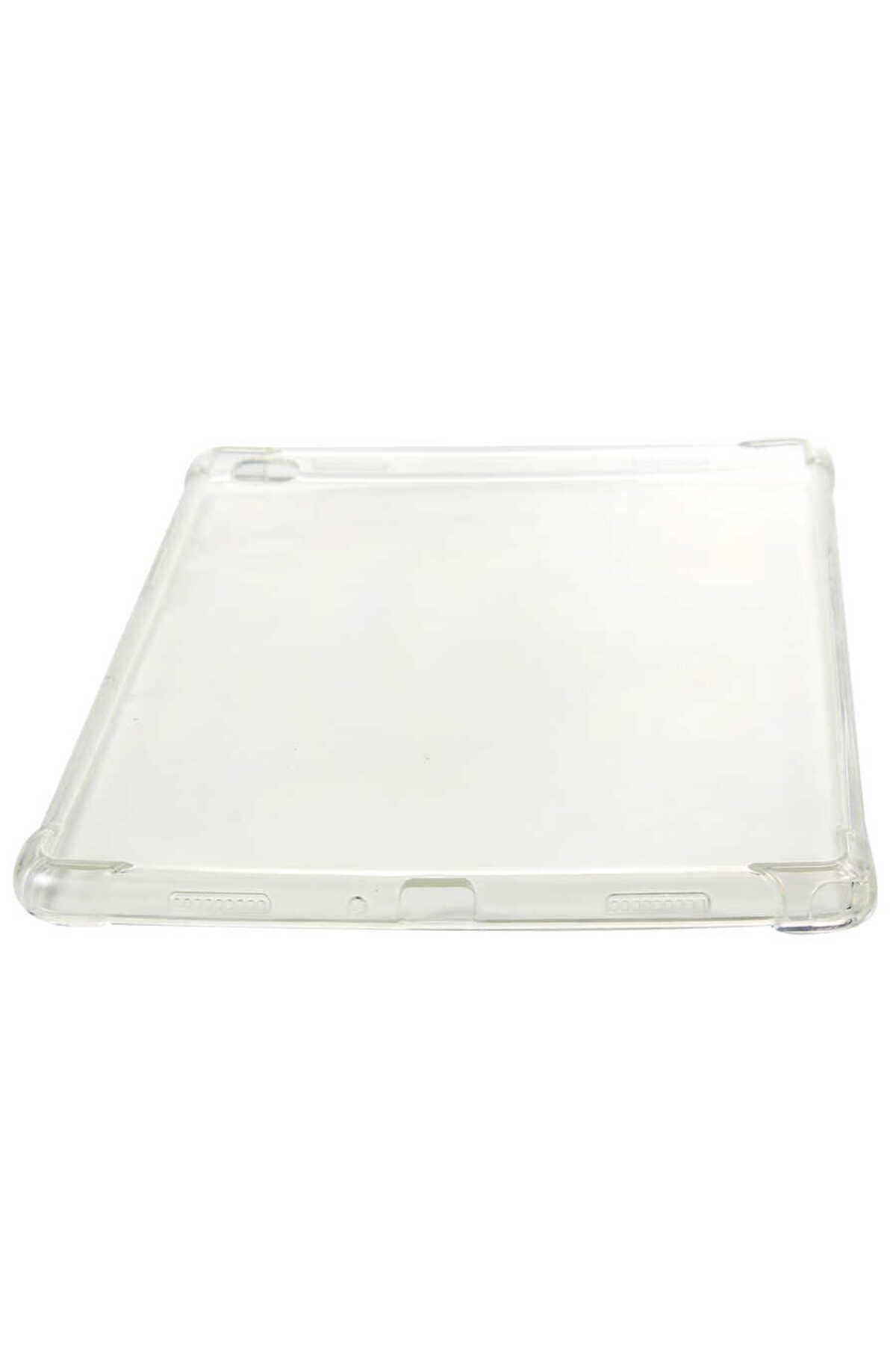 Galaxy Tab A7 10.4 T500 2020 Kılıf  Uyumlu Zore Tablet Nitro Anti Shock Silikon Kapak-Renksiz