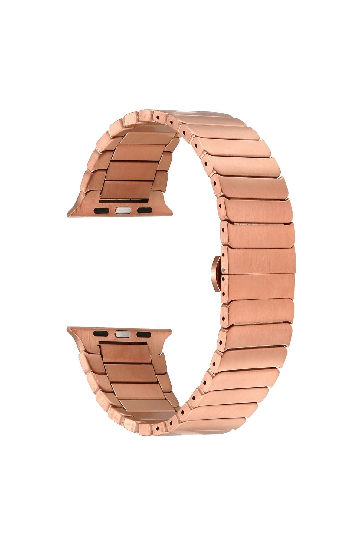 Watch Ultra 49mm Kordon Uyumlu KRD-79 Metal Strap Kayış CLO- Gri