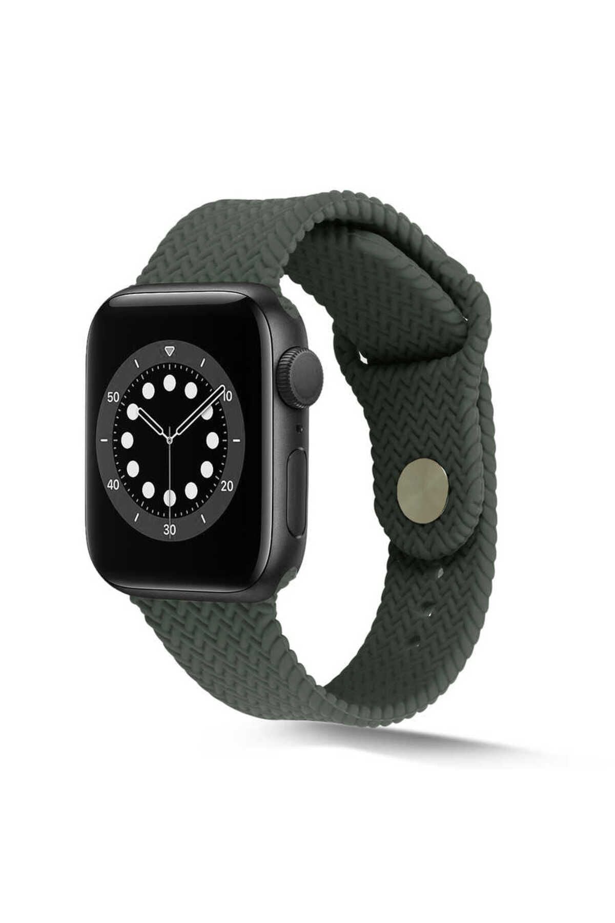 Watch Ultra 49mm Kordon KRD-37 Uyumlu Strap Kayış CLO- Gri