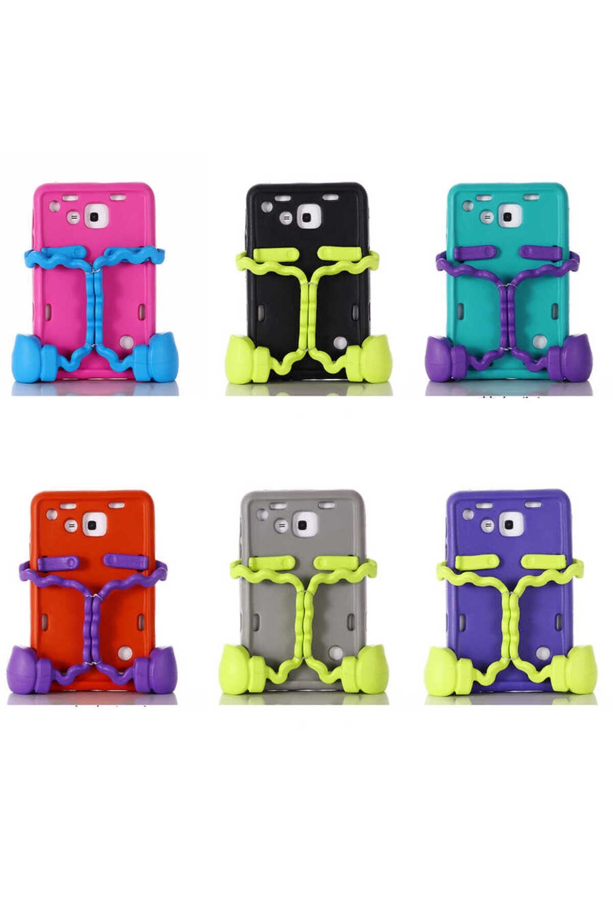 Galaxy Tab 4 7.0 T230 Zore Eva Boxer Tablet Silikon - Gri