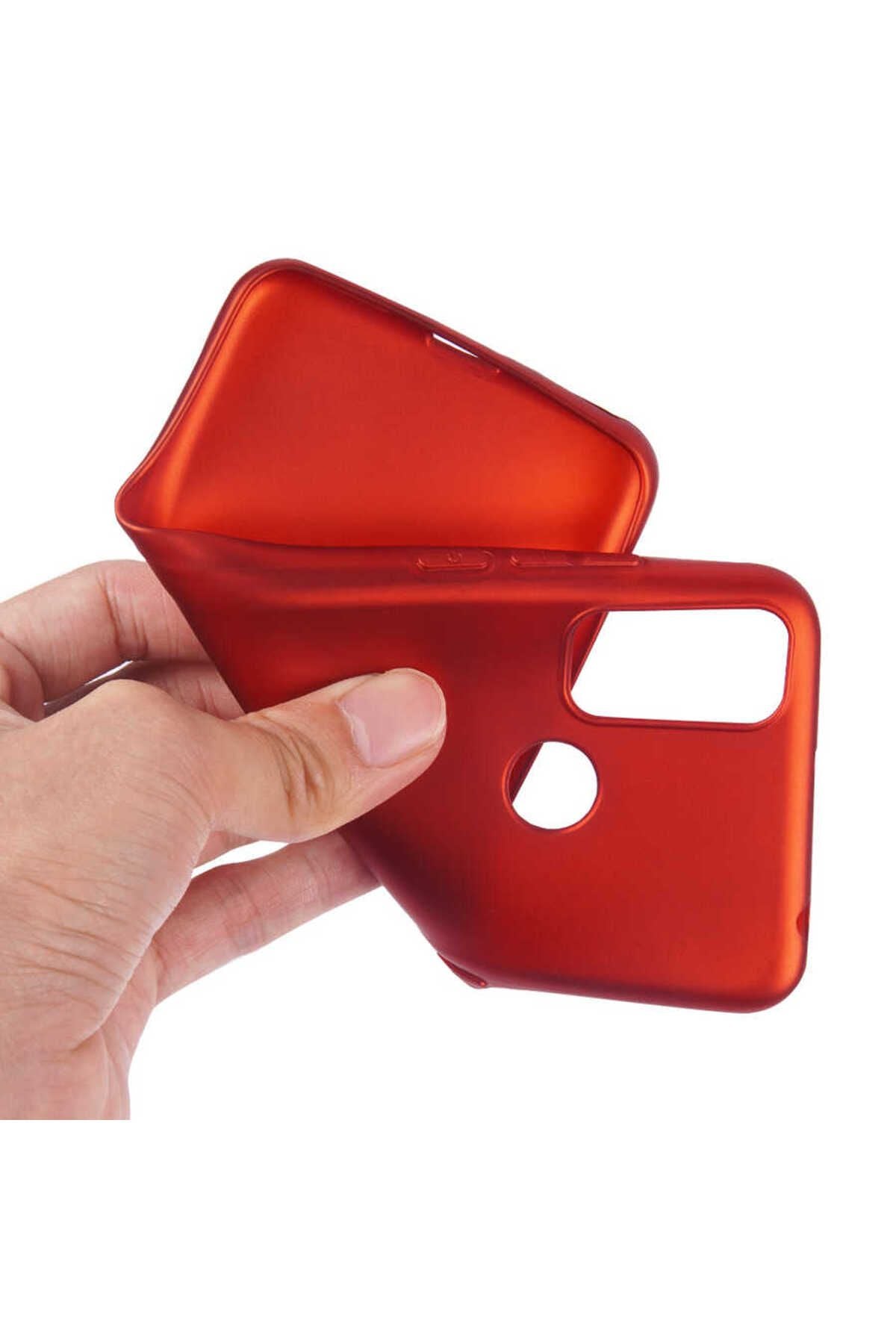 Alcatel 1S 2021 Kılıf Zore Premier Silikon Kapak - Siyah