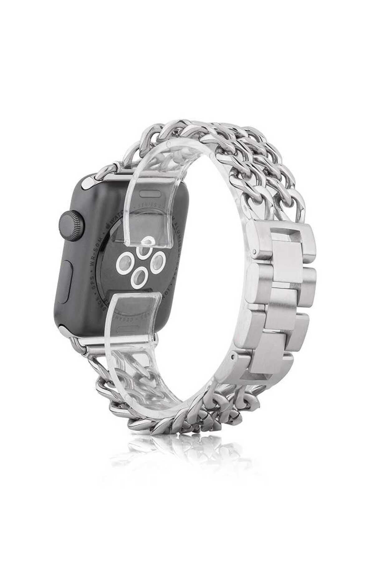 Watch 42mm Cowboy Metal Zore Kordon-Gümüş