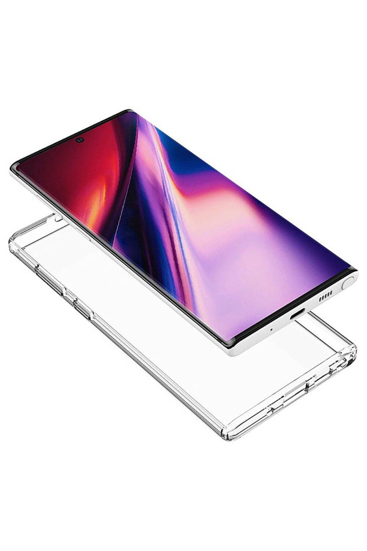 Galaxy S24 Ultra Uyumlu Zore Droga Kılıf-Renksiz