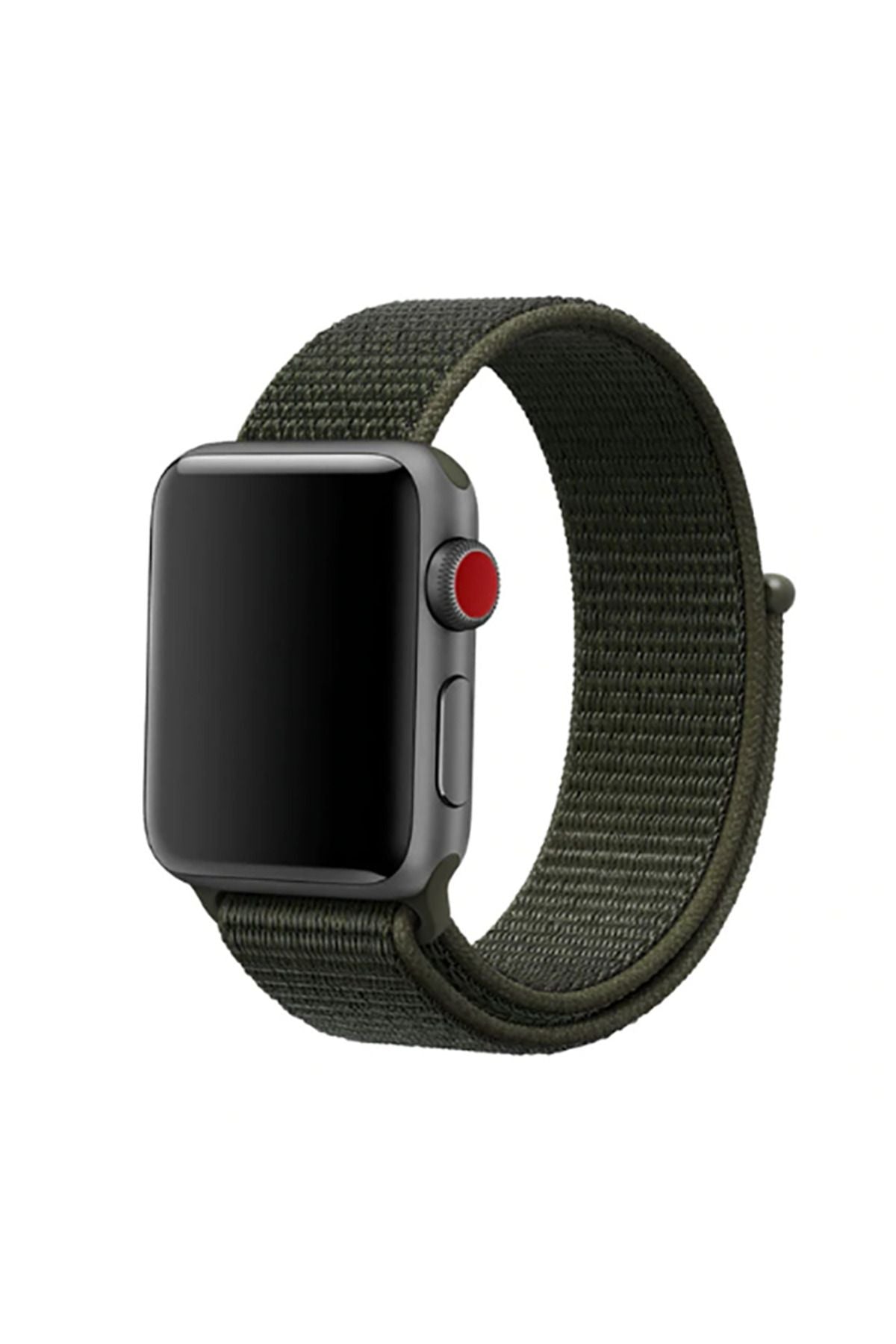Watch Ultra 49mm Kordon Uyumlu KRD-03 Hasır Strap Kayış CLO- 24-Hisbicus