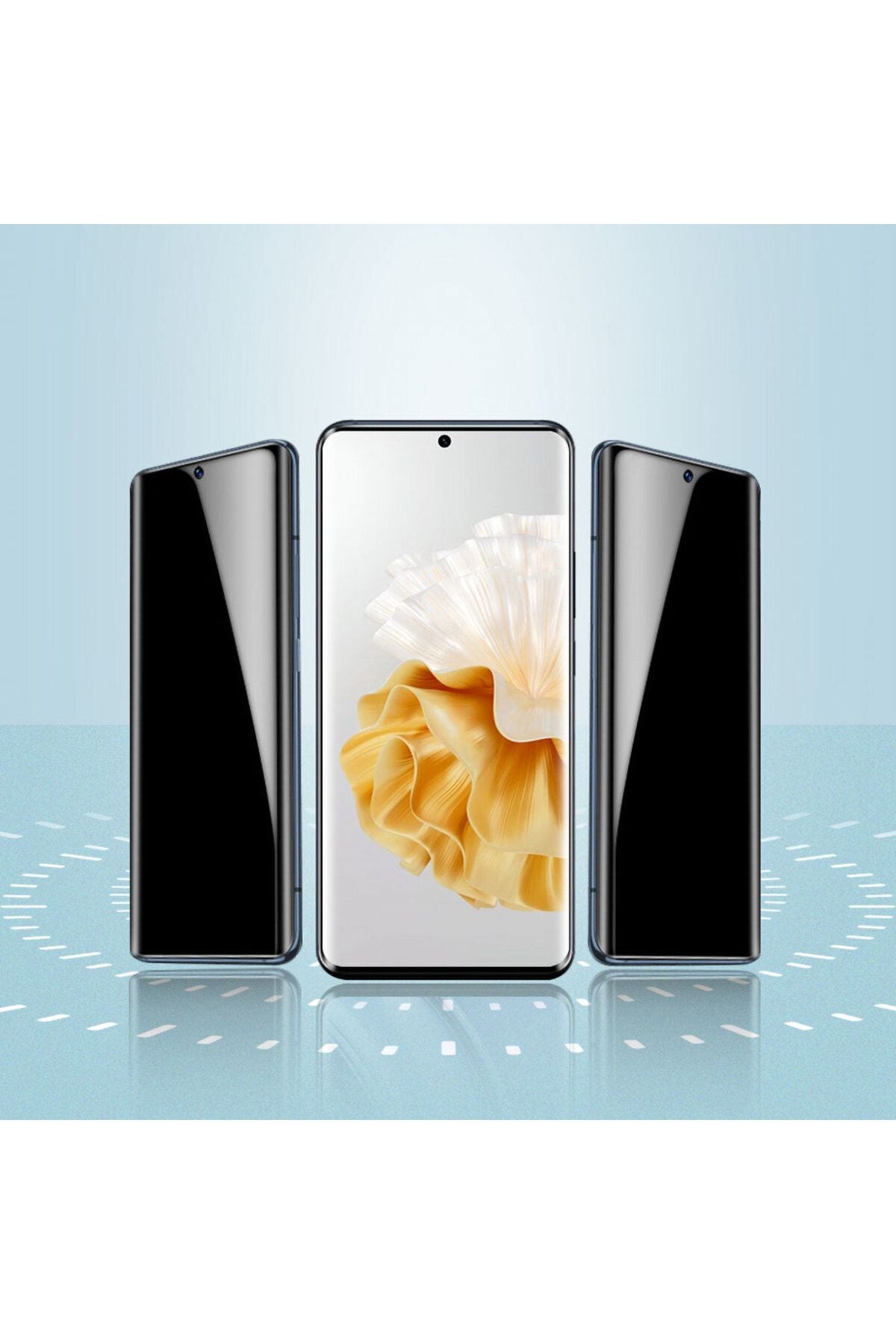 Galaxy S23 Ultra Uyumlu Zore Kolay Uygulama Aparatlı Privacy Easy Body Hayalet Ekran Koruyucu