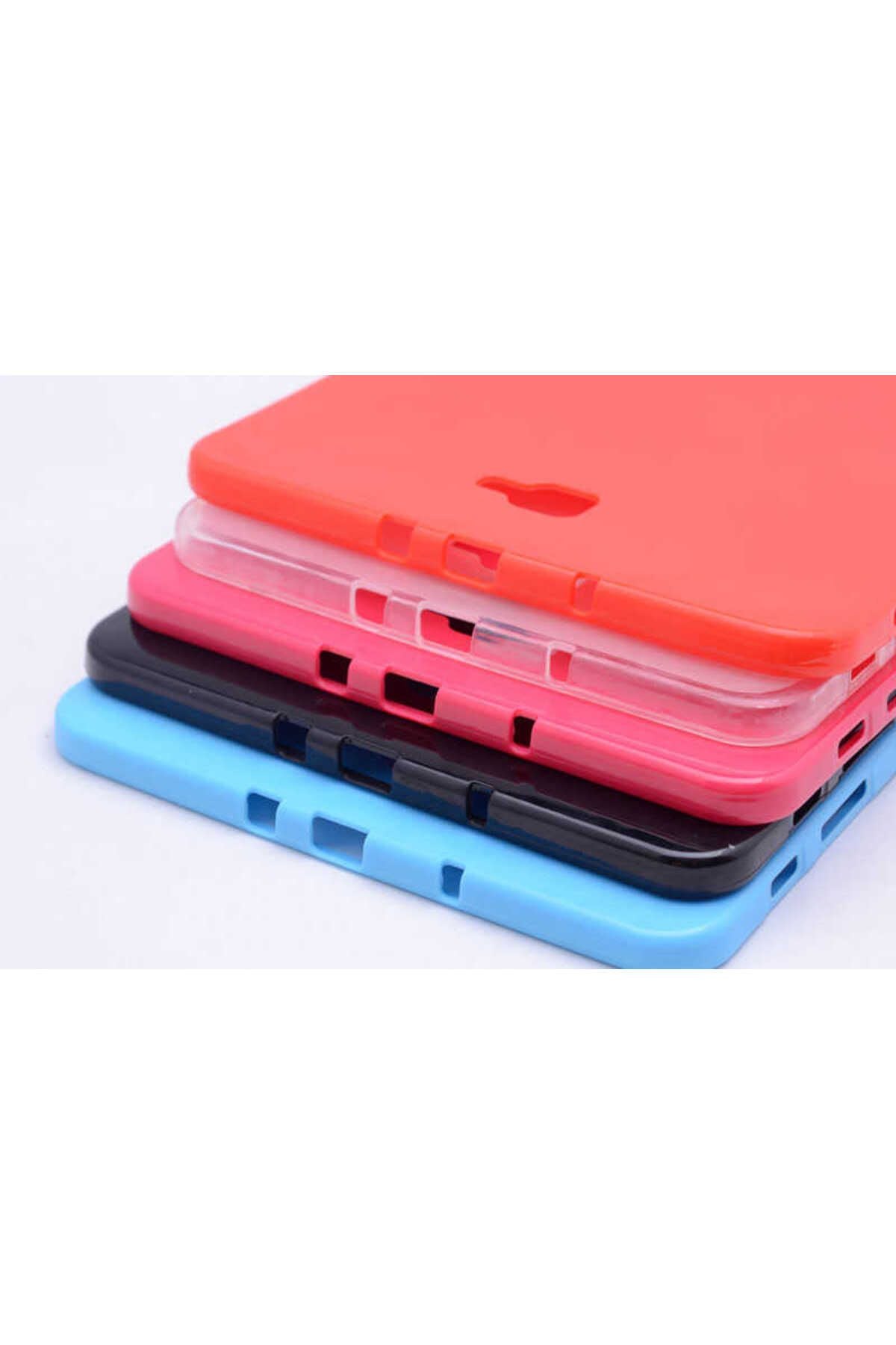 Galaxy Tab A 10.1 (2016) P585 Kılıf Zore Tablet Süper Silikon Kapak - Mavi