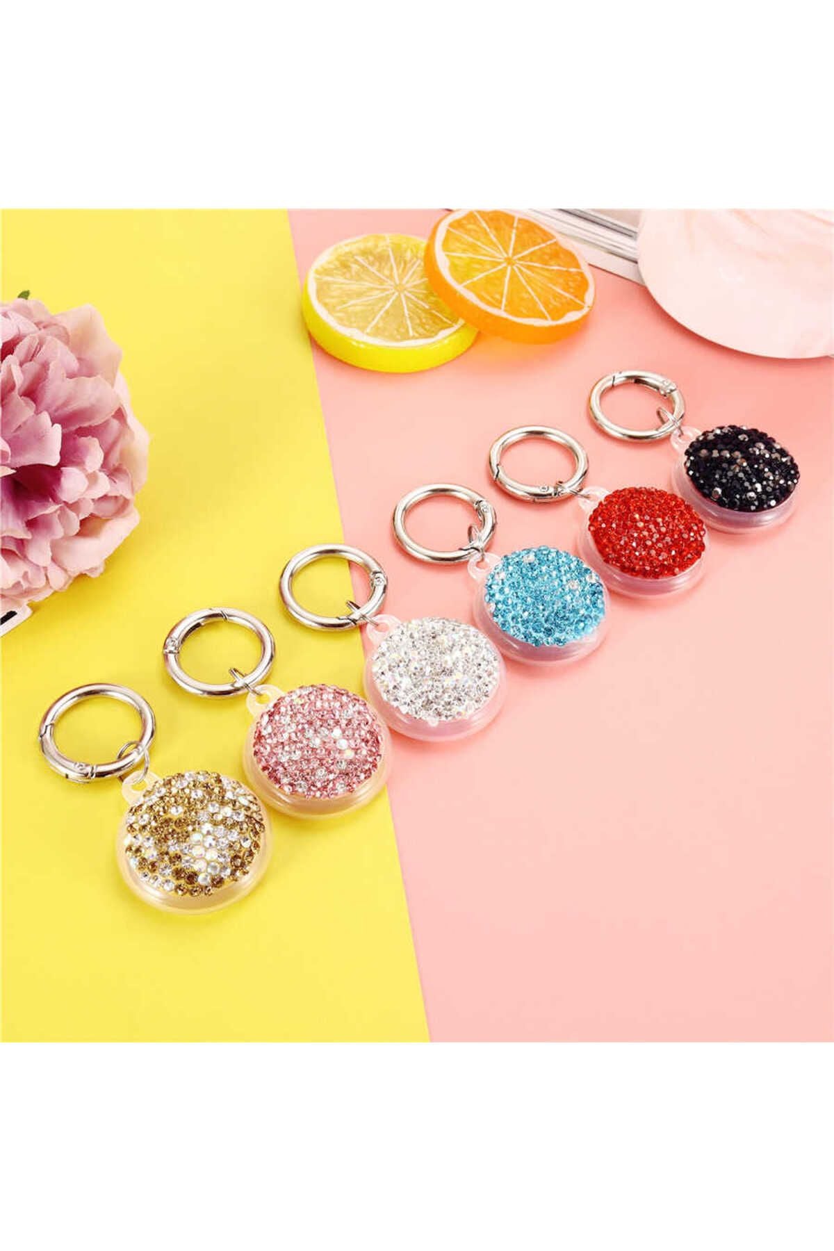 Airtag 03 Uyumlu Silikon Anahtarlık-Siyah