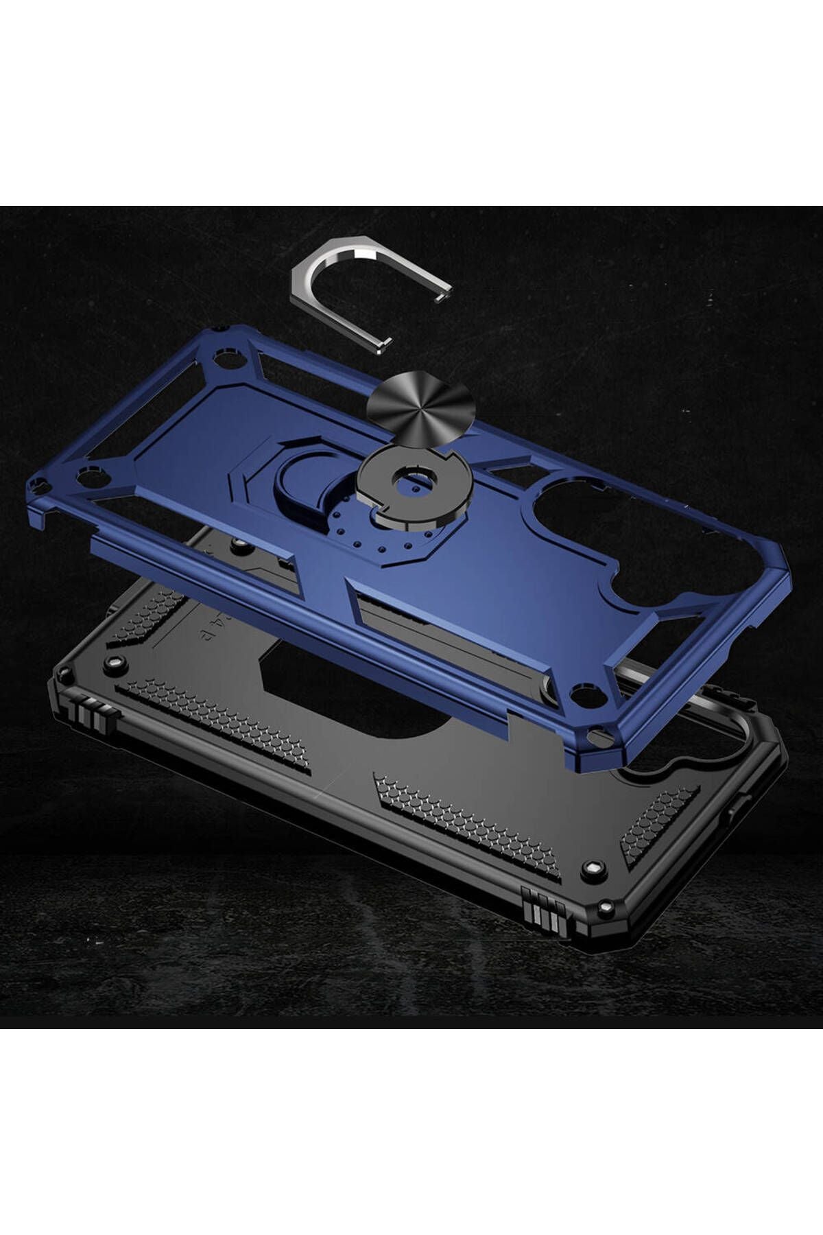 Galaxy S24 Kılıf Zore Vega Kapak - Mavi