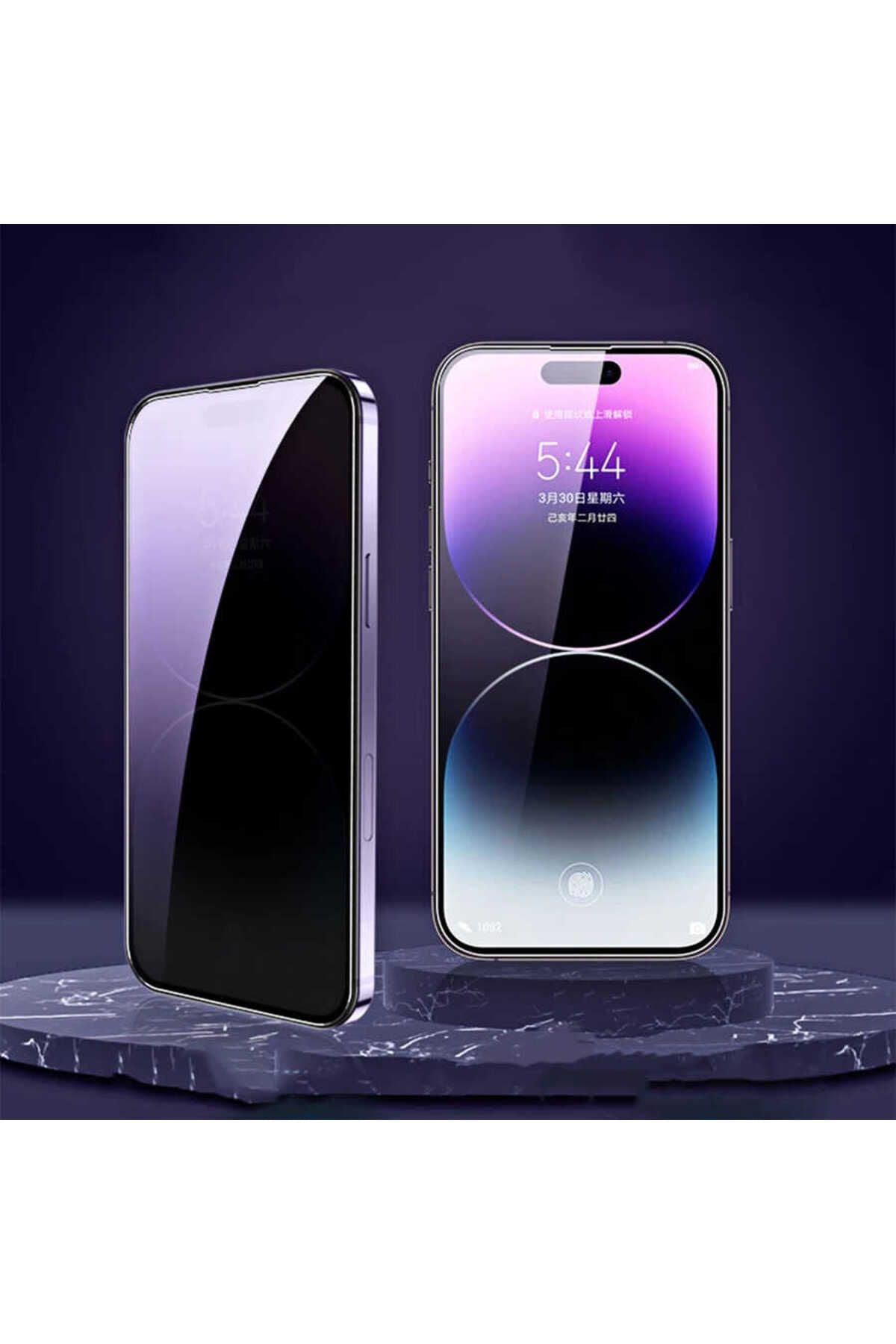 iPhone 16 Pro Zore Kor Privacy Cam Ekran Koruyucu