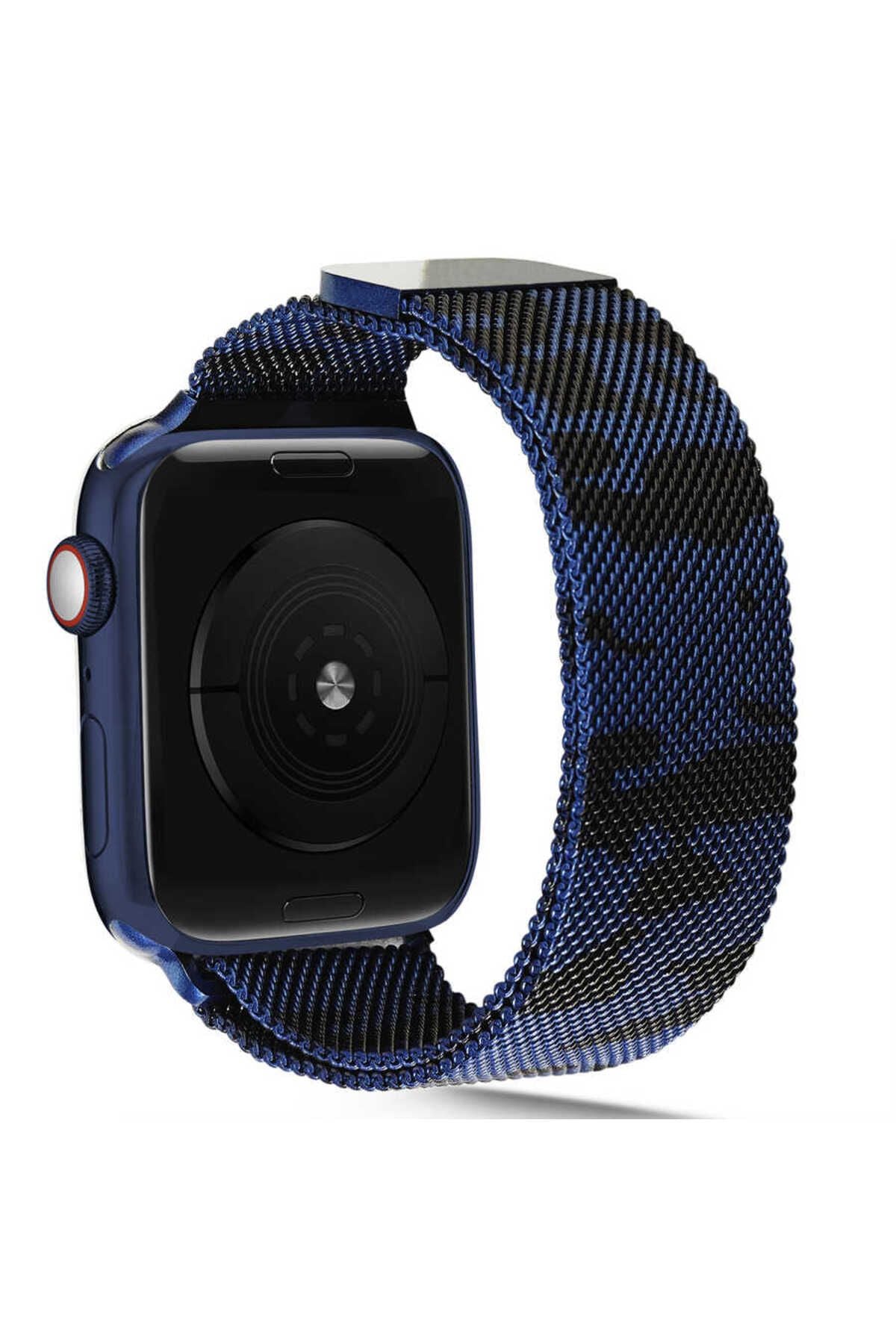 Watch Ultra 49mm Kordon Uyumlu KRD-40 Metal Strap Kayış CLO- NO4