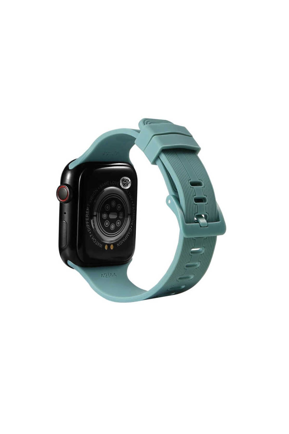 Watch Ultra 49mm Kordon KRD-23 Uyumlu Strap Kayış CLO- Kırmızı