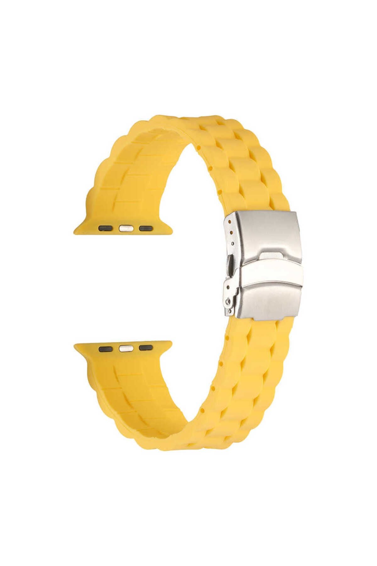 Watch Ultra 49mm Kordon KRD-72 Uyumlu Strap Kayış CLO- Siyah