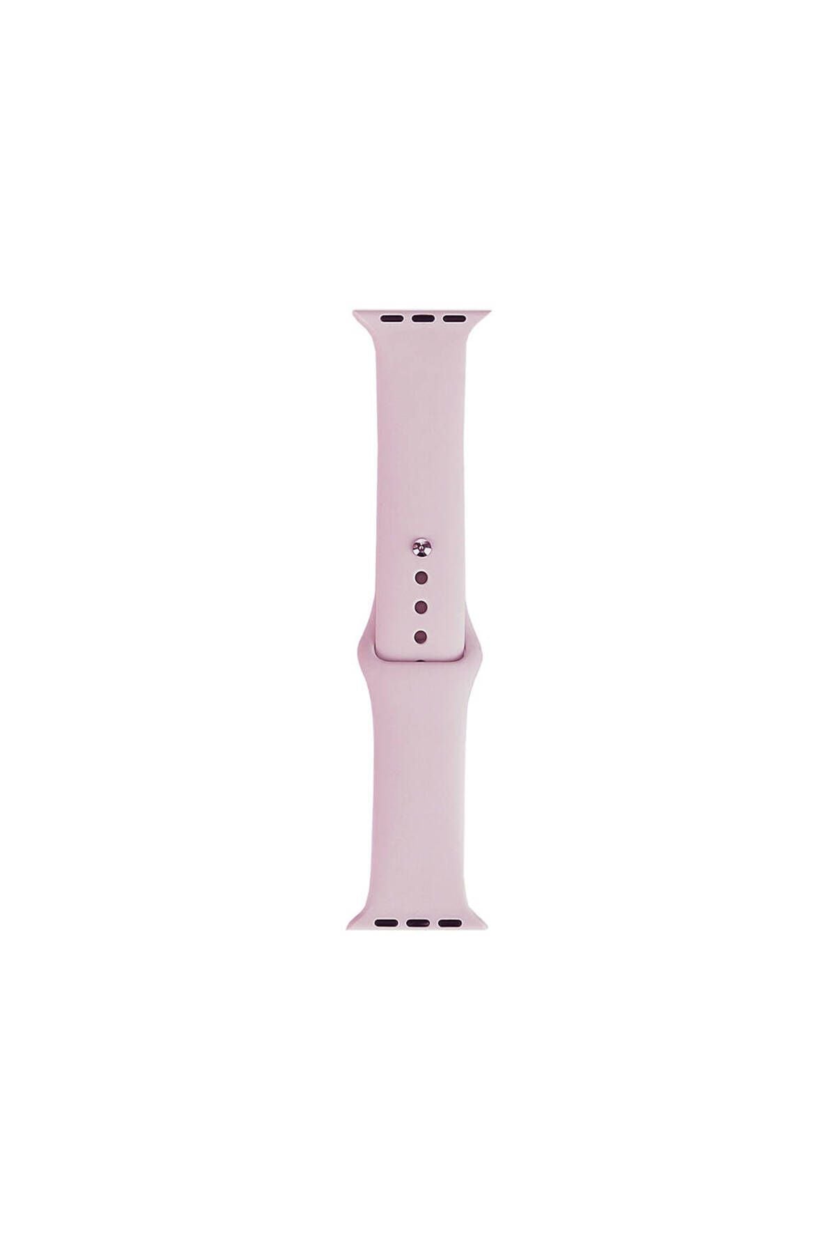 Watch Ultra 49mm Band Serisi Klasik Kordon Silikon Strap Kayış-Light Lavender