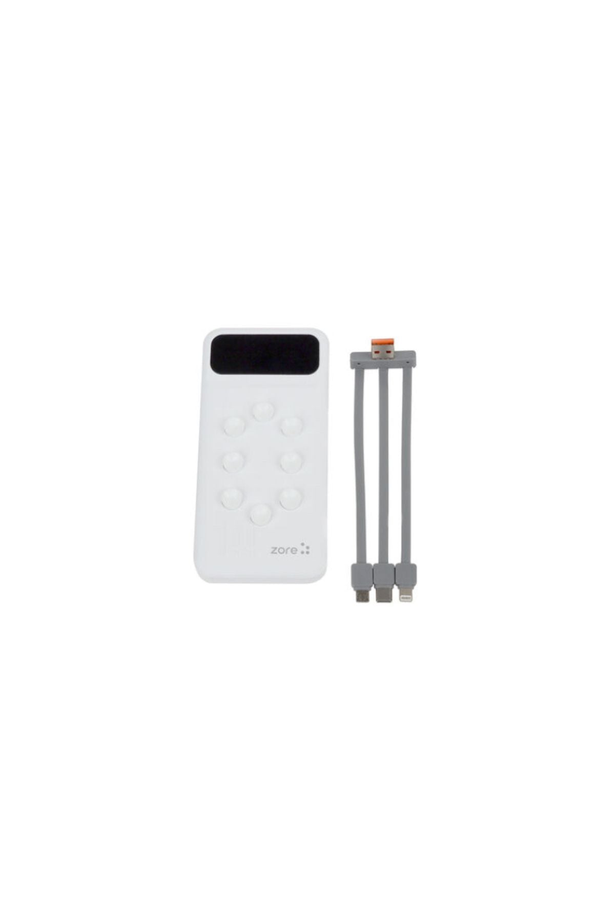 MOT Type-C - Micro - Lightning Led Göstergeli Taşınabilir Powerbank 10000 mAh