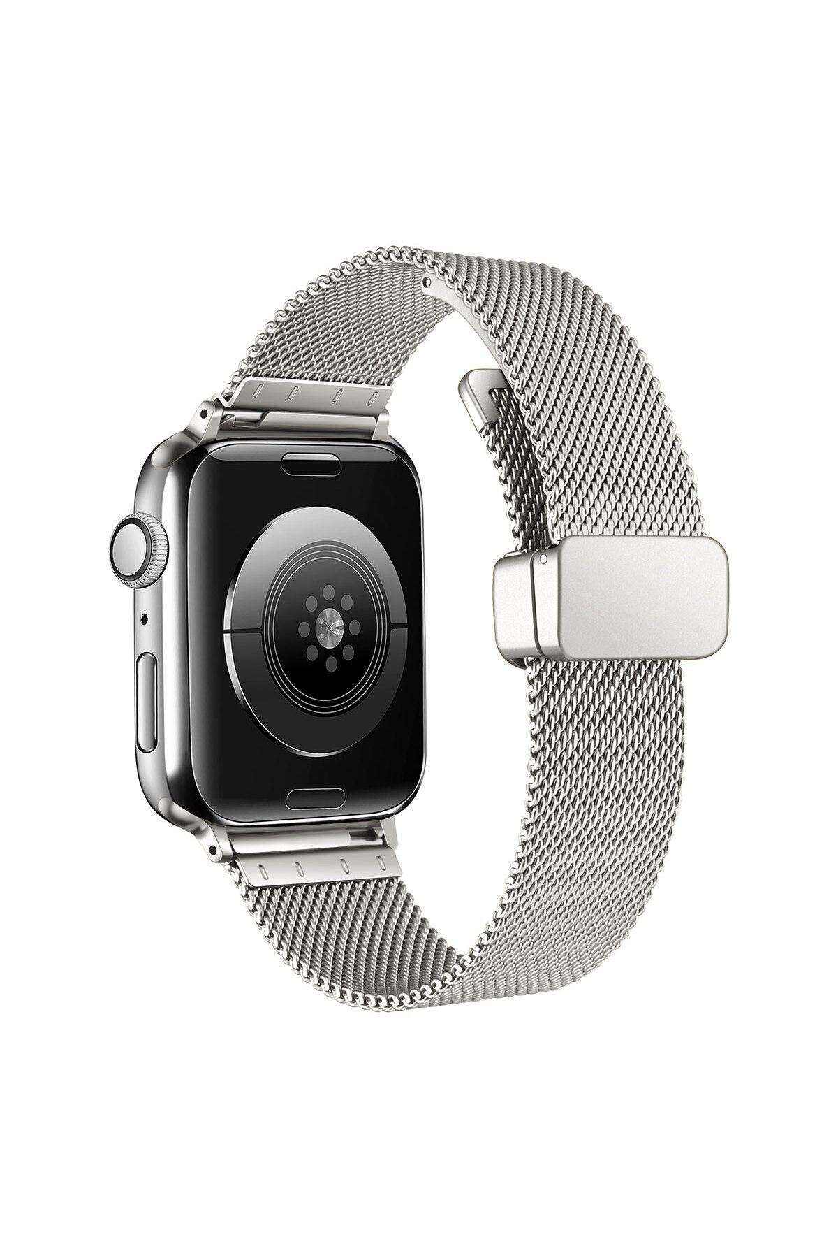 Watch 7 41mm Uyumlu KRD-85 Metal Zore Kordon-Siyah