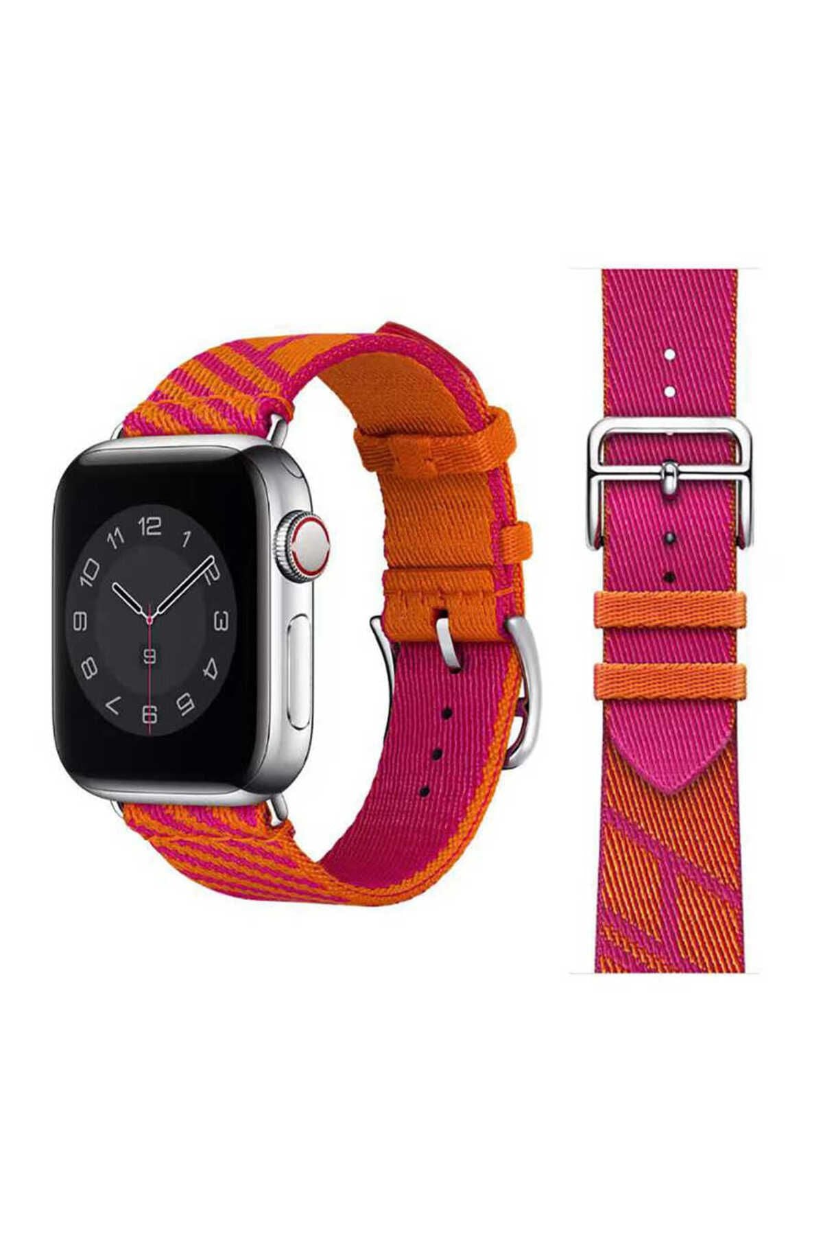 Watch Ultra 49mm Kordon Uyumlu KRD-51 Hasır Strap Kayış CLO- NO7