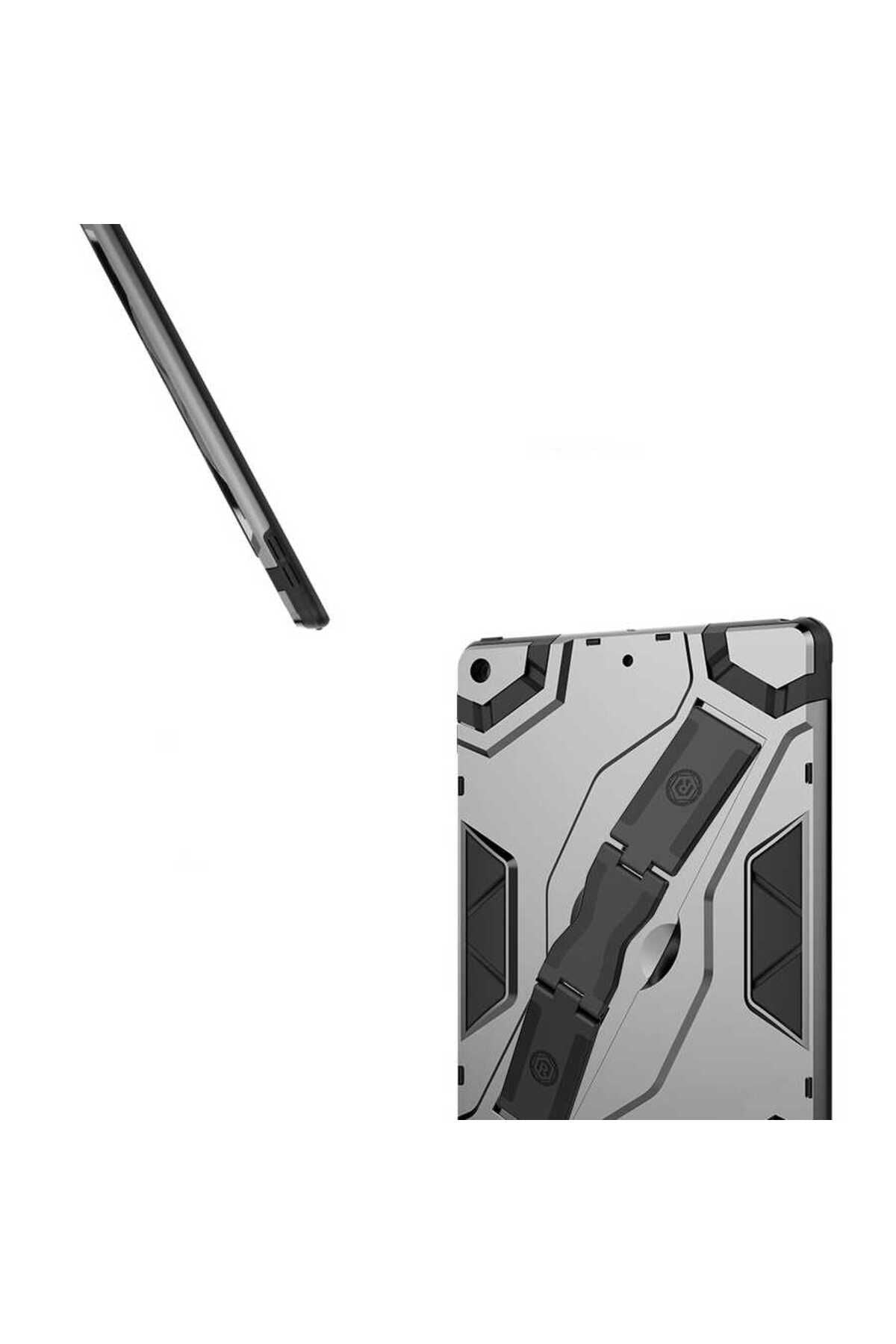 iPad 10.2 2021 (9.Nesil) Zore Defens Tablet Silikon - Siyah