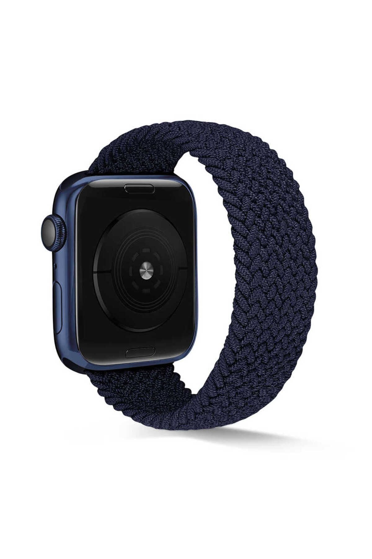 Watch Ultra 49mm Kordon Uyumlu KRD-38 Large Strap Kayış CLO- Koyu Yeşil