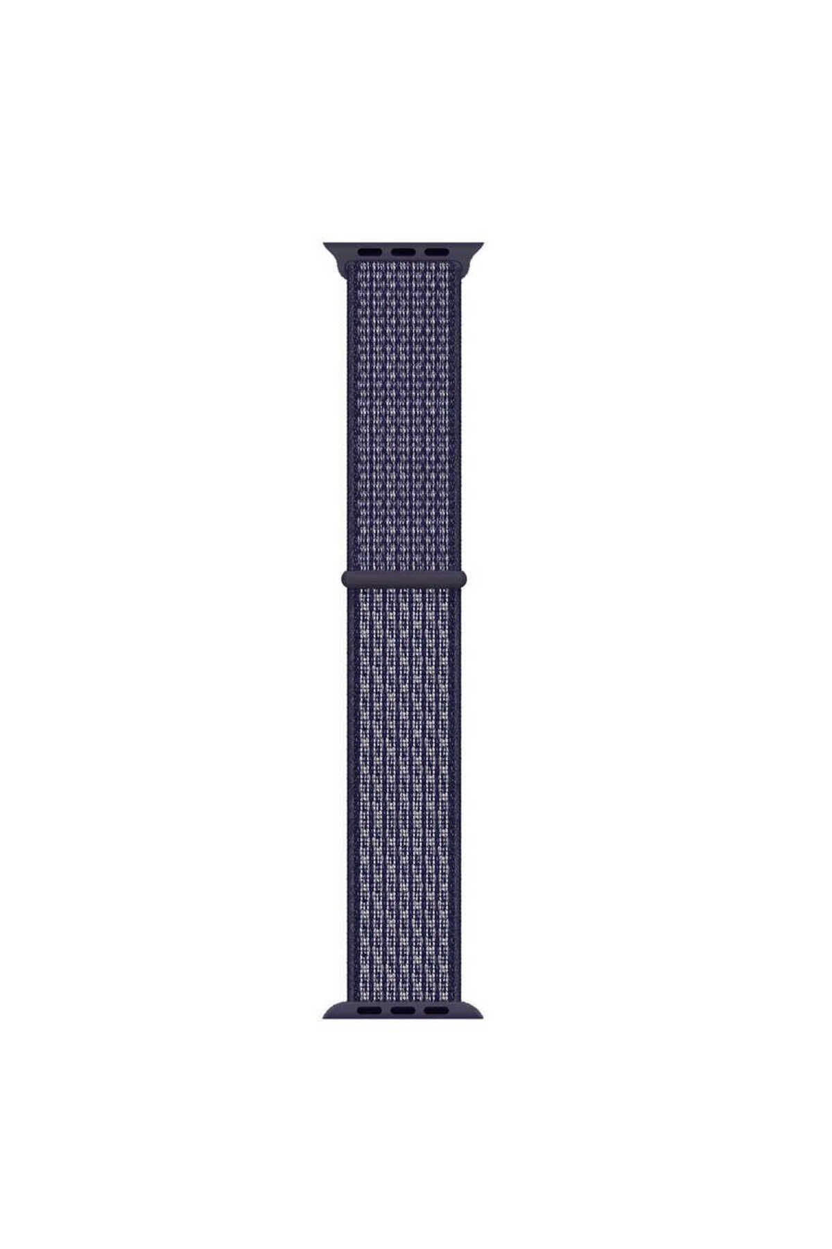 Watch Ultra 49mm Kordon Uyumlu KRD-03 Hasır Strap Kayış CLO- 24-Hisbicus