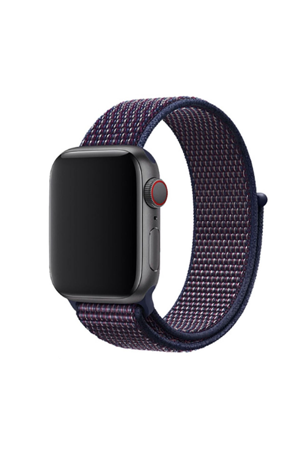 Watch Ultra 49mm Kordon Uyumlu KRD-03 Hasır Strap Kayış CLO- 24-Hisbicus