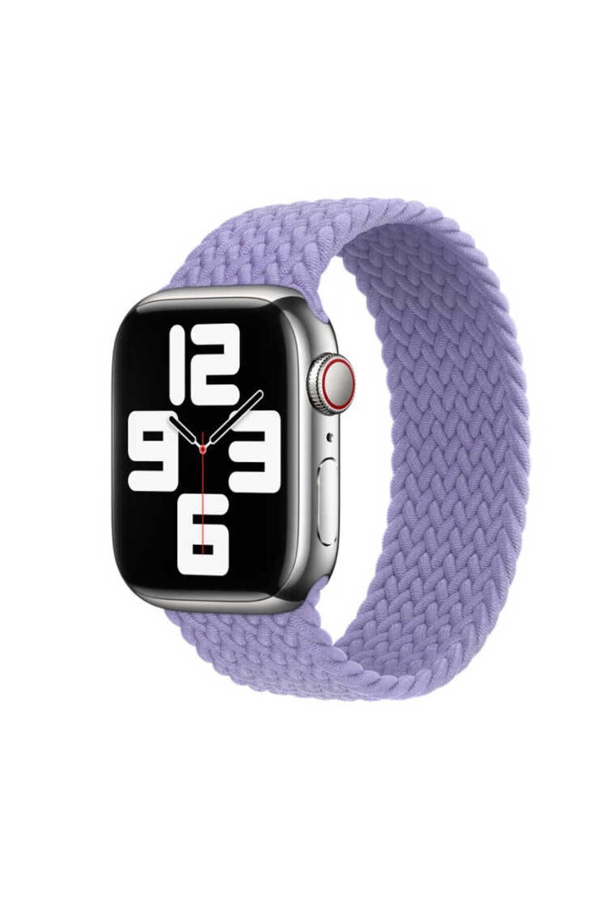 Watch Ultra 49mm Kordon Uyumlu KRD-32 Small Strap Kayış CLO- Kırmızı