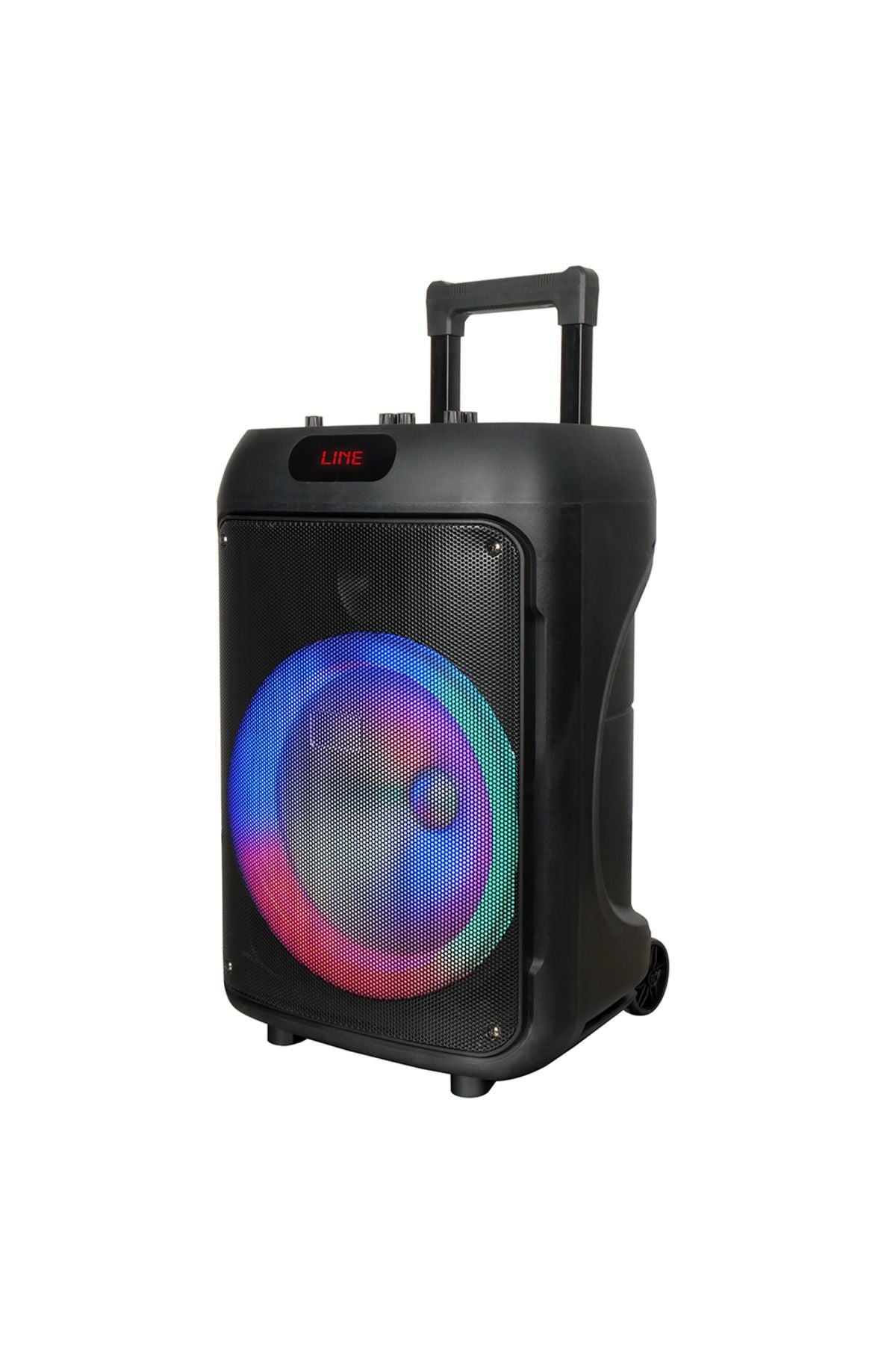 Gd-1203 Dijital Led Göstergeli Fm Radyolu Mikrofonlu Rgb Tws 12 Inç Stereo Bass Kablosuz