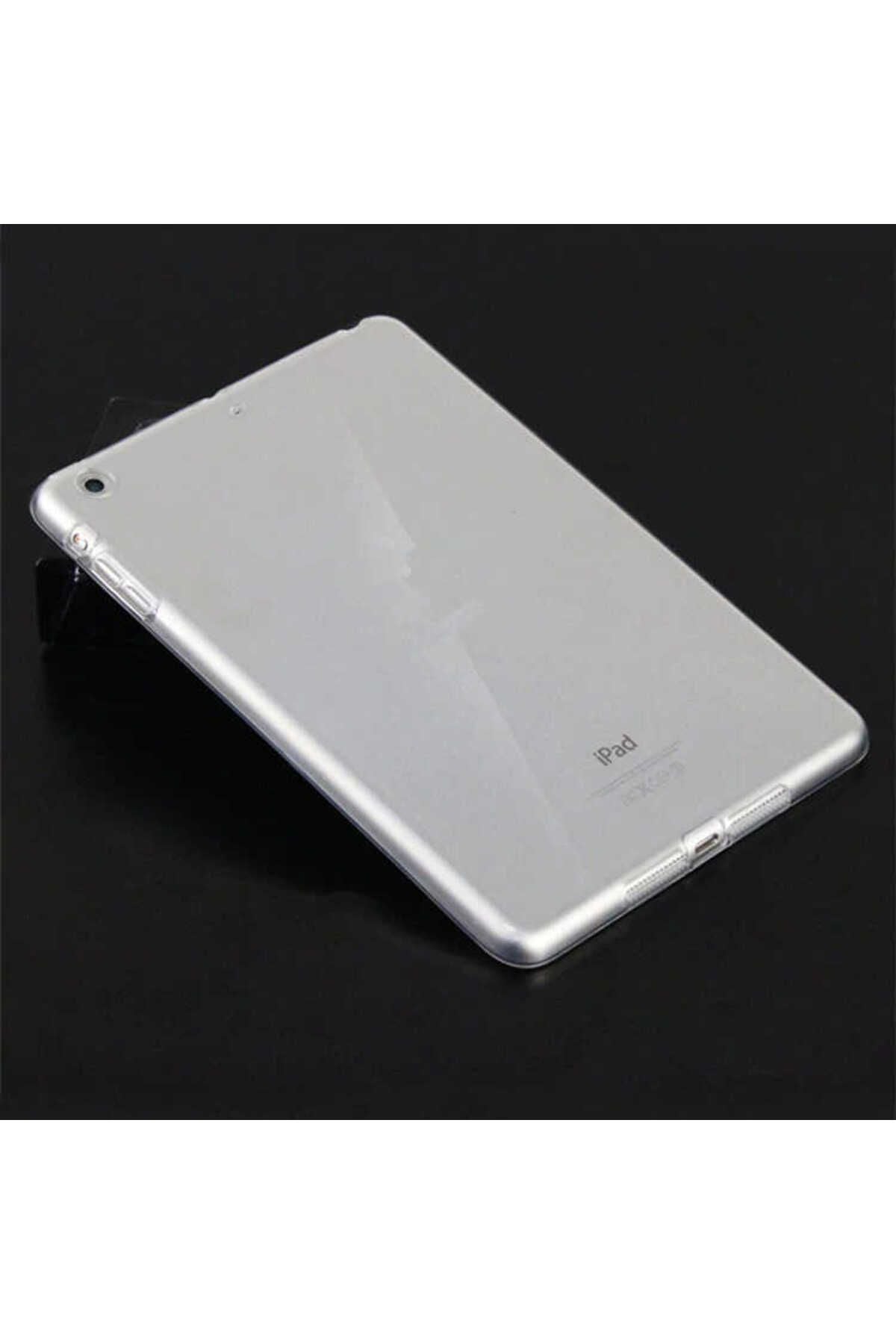 iPad 9.7 2017 (5.Nesil) - Uyumlu Uyumlu Zore Tablet Süper Silikon Kapak-Siyah