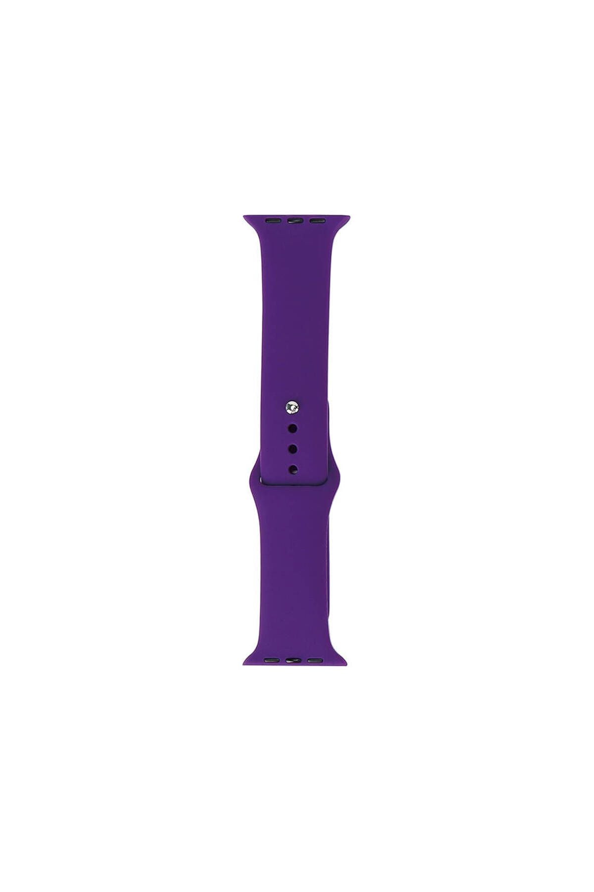 Watch Ultra 49mm Band Serisi Klasik Kordon Silikon Strap Kayış-Light Lavender