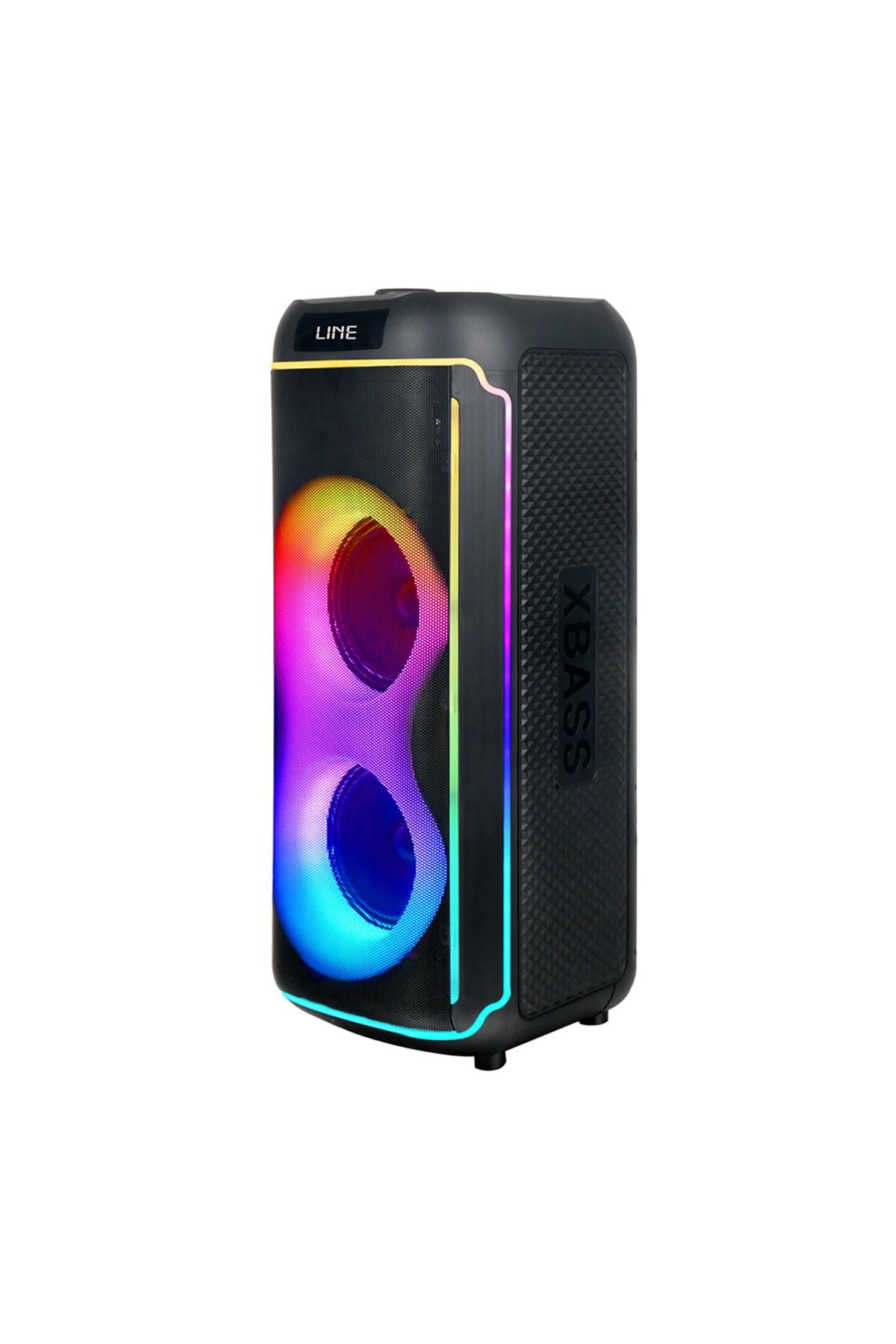 Zore GD-2606 Dijital LED Göstergeli FM Radyolu Mikrofonlu RGB TWS Çift 6.5 inç Stereo Bass Kablosuz