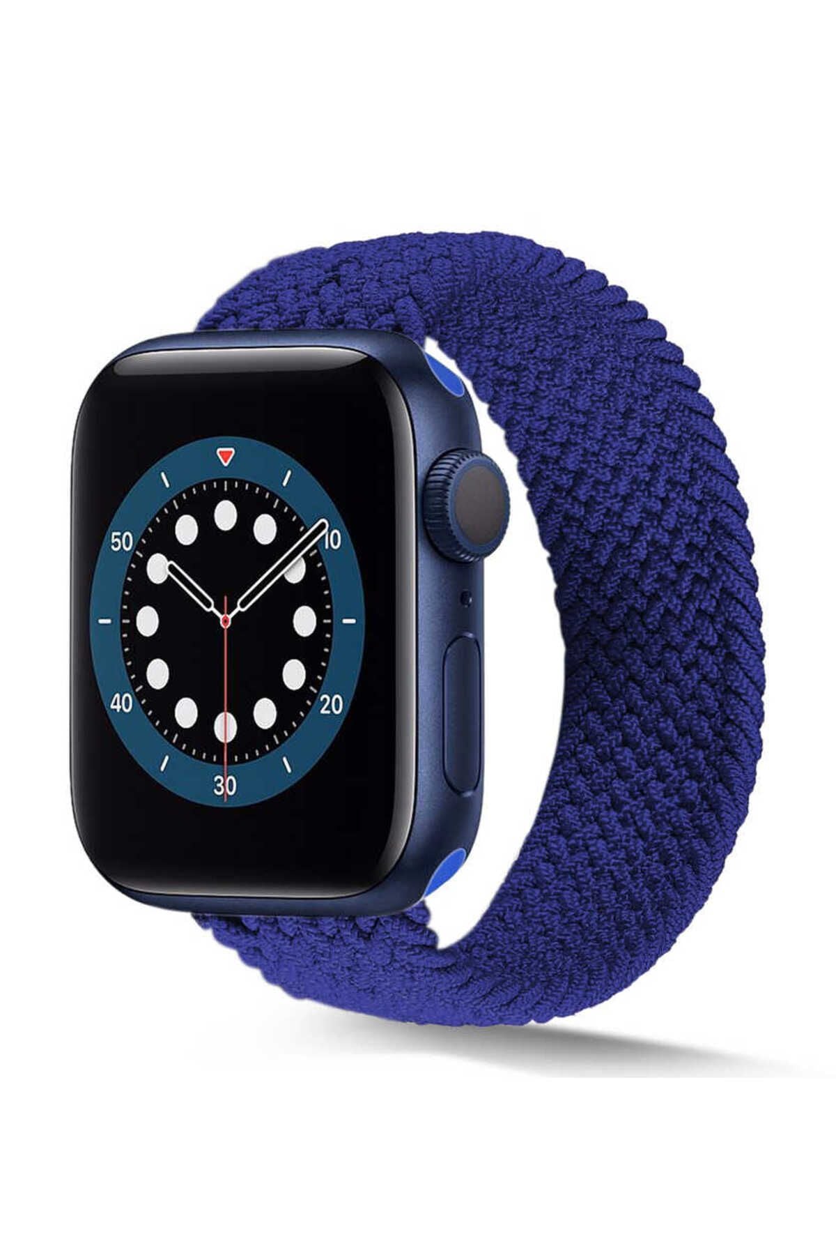 Watch Ultra 49mm Kordon Uyumlu KRD-38 Large Strap Kayış CLO- Koyu Yeşil