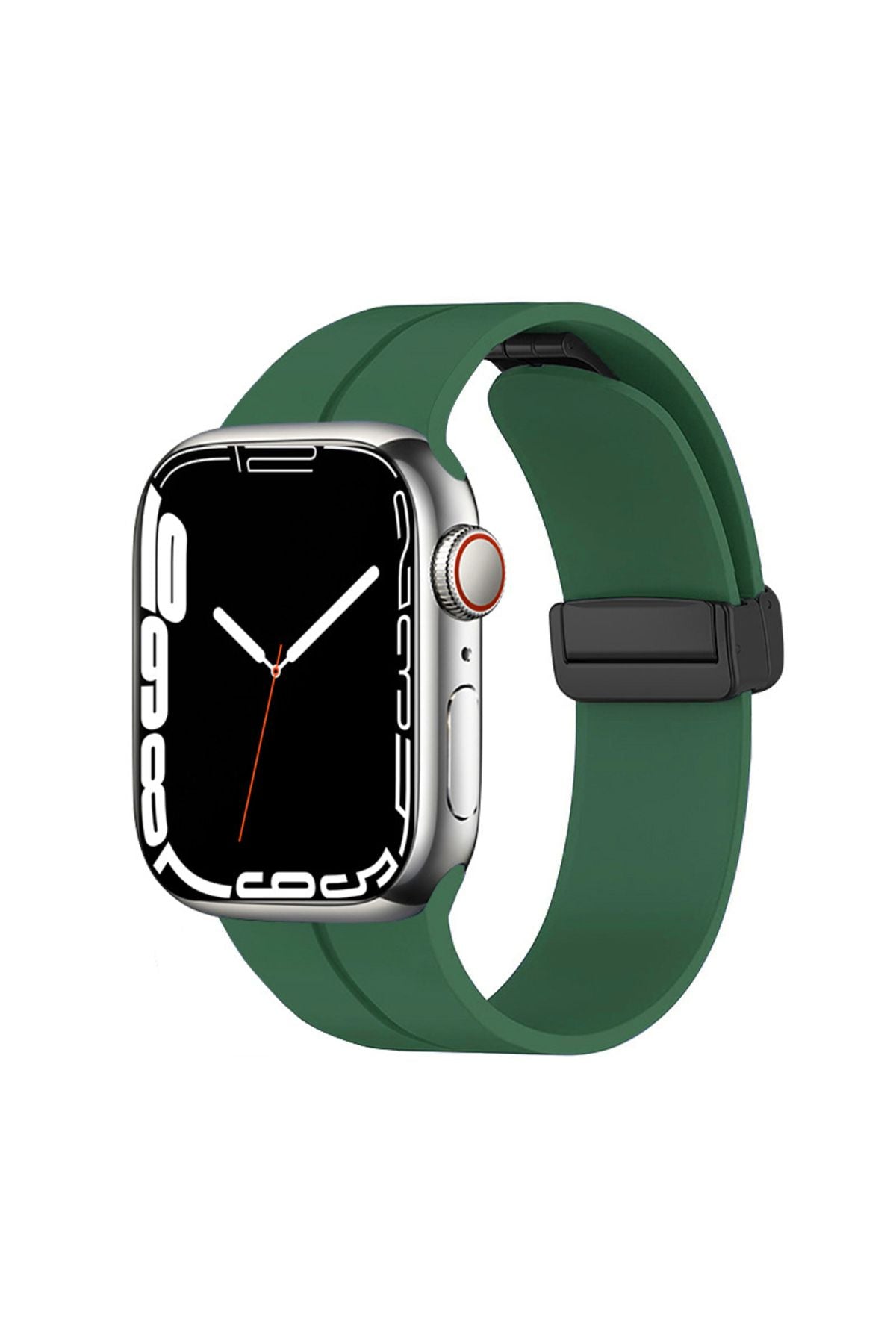 Watch 44mm Uyumlu KRD-84 Uyumlu Zore Kordon-Yeşil