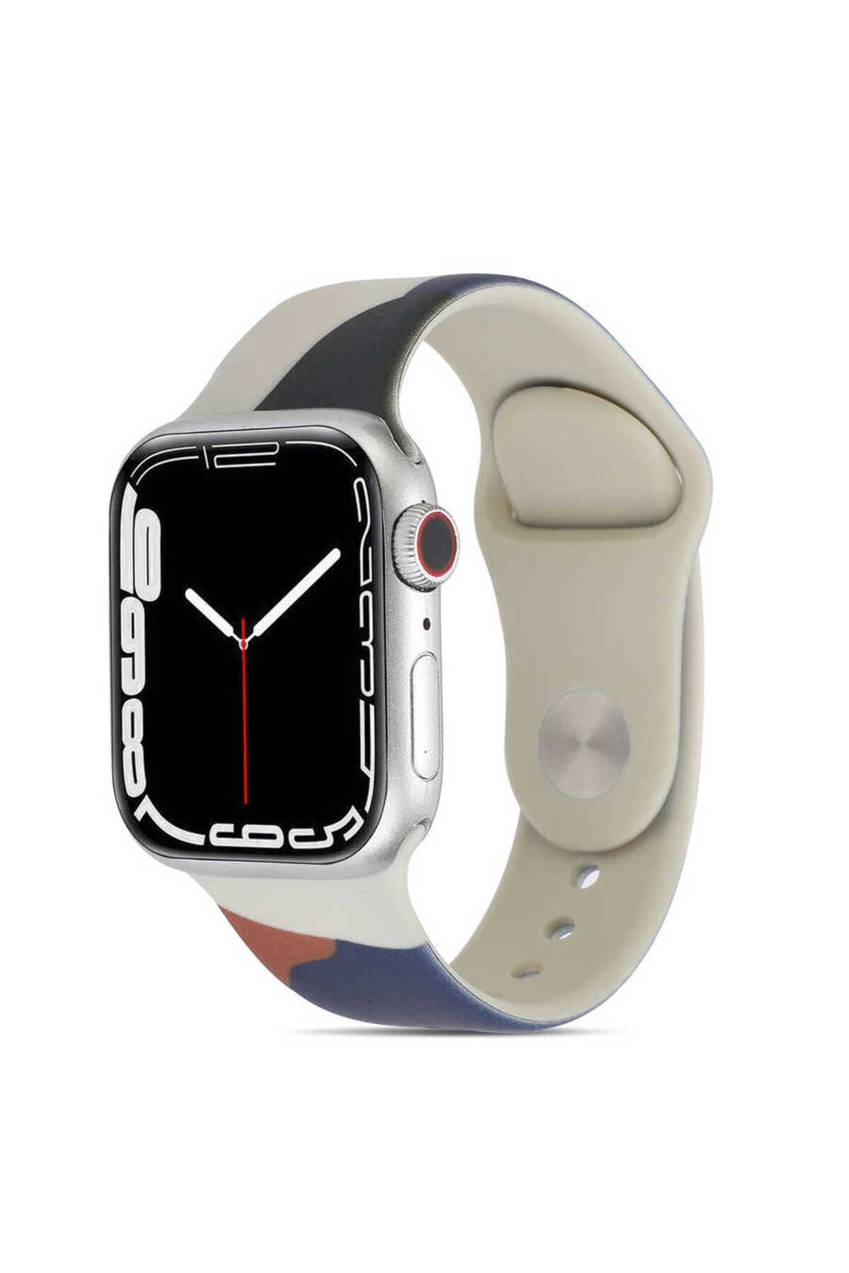 Watch Ultra 49mm Kordon KRD-62 Uyumlu Strap Kayış CLO- Rouge Powder