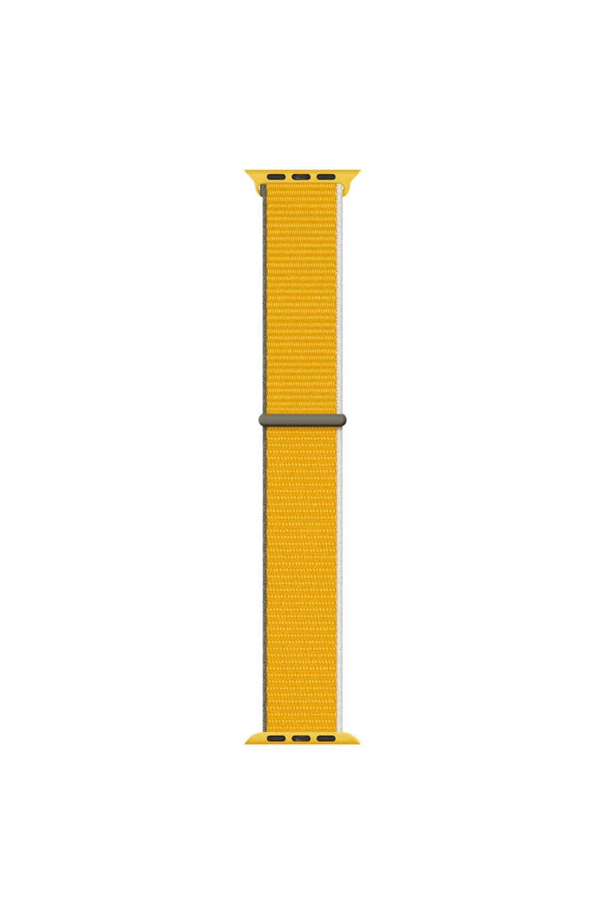 Watch Ultra 49mm Kordon Uyumlu KRD-03 Hasır Strap Kayış CLO- 24-Hisbicus