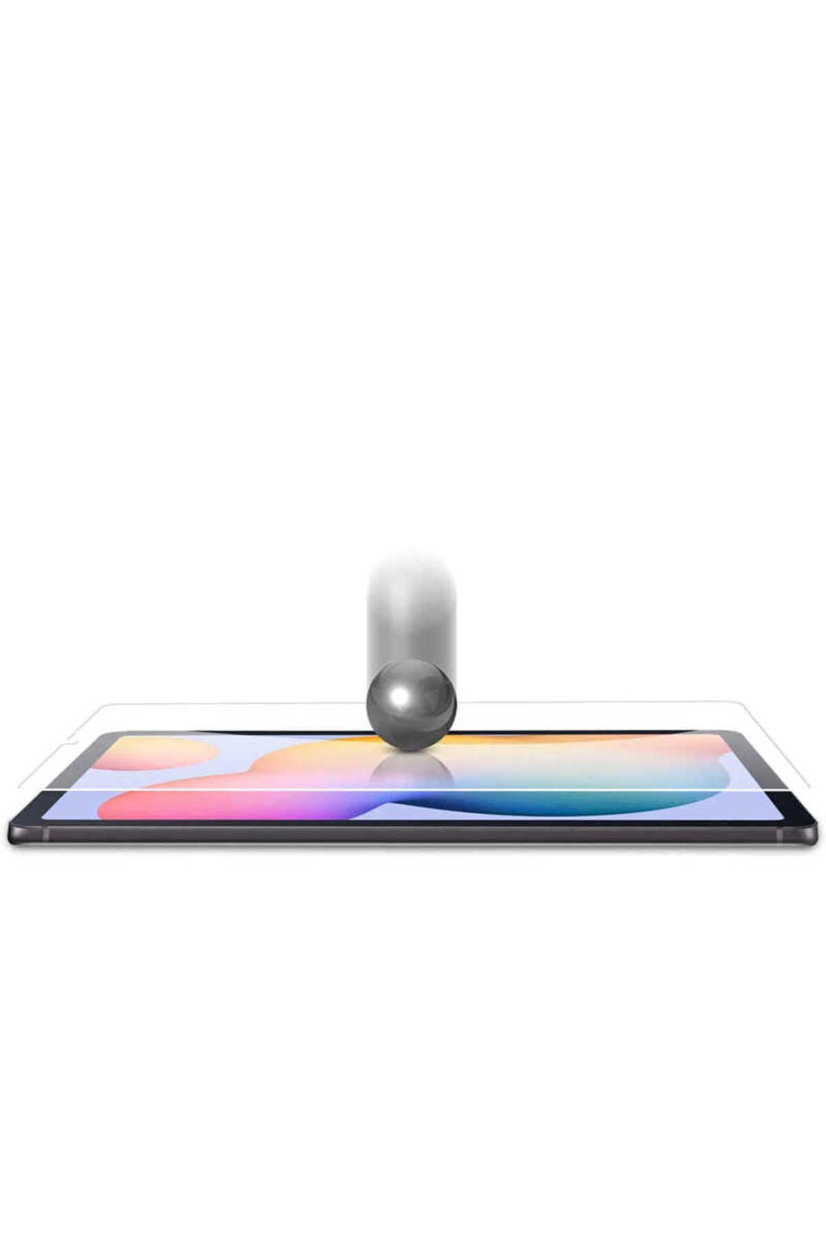 Galaxy Tab A7 10.4 T500 (2020) Uyumlu Zore Tablet Temperli Cam Ekran Koruyucu-Renksiz