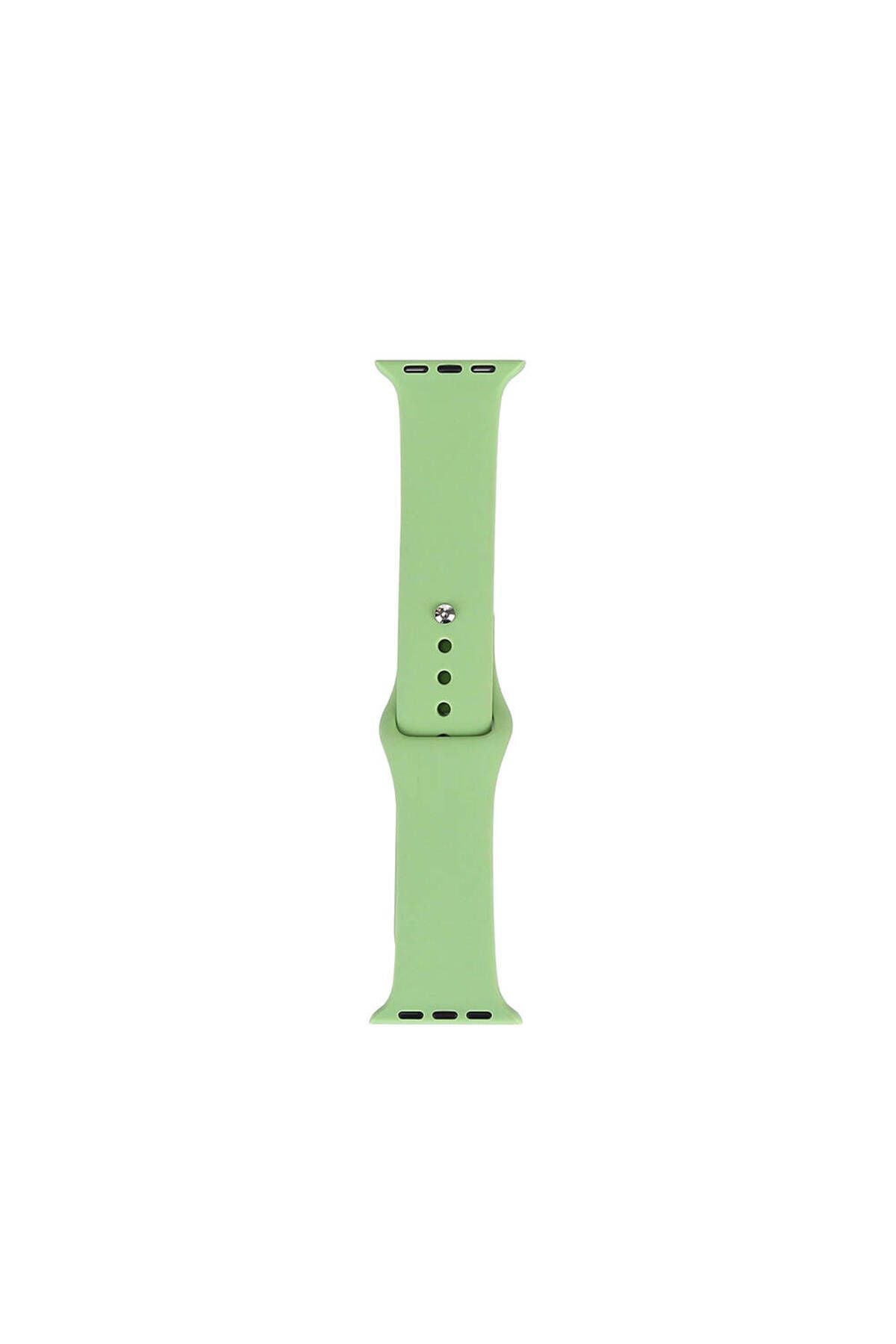 Watch Ultra 49mm Band Serisi Klasik Kordon Silikon Strap Kayış-Army Green