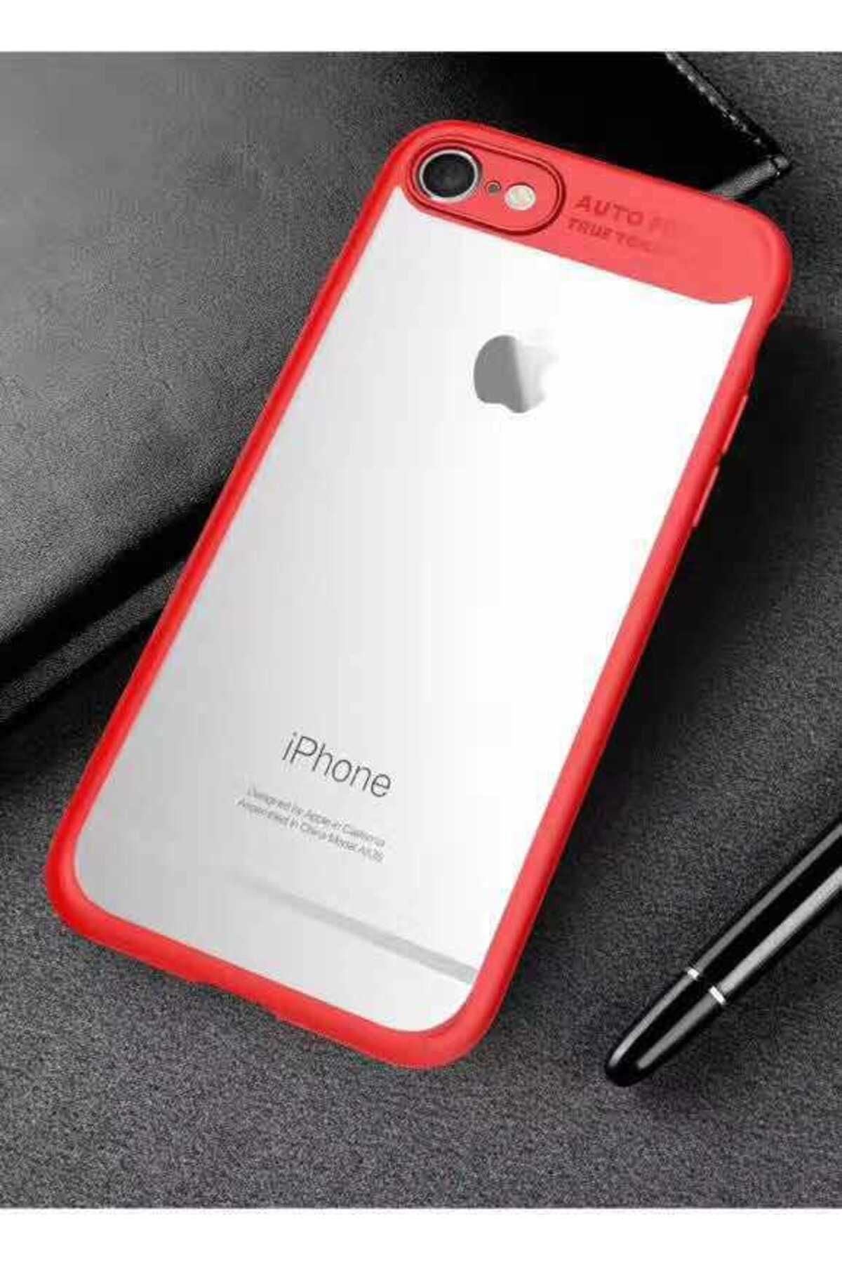 iPhone SE 2022 Kılıf Zore Buttom Kapak - Siyah