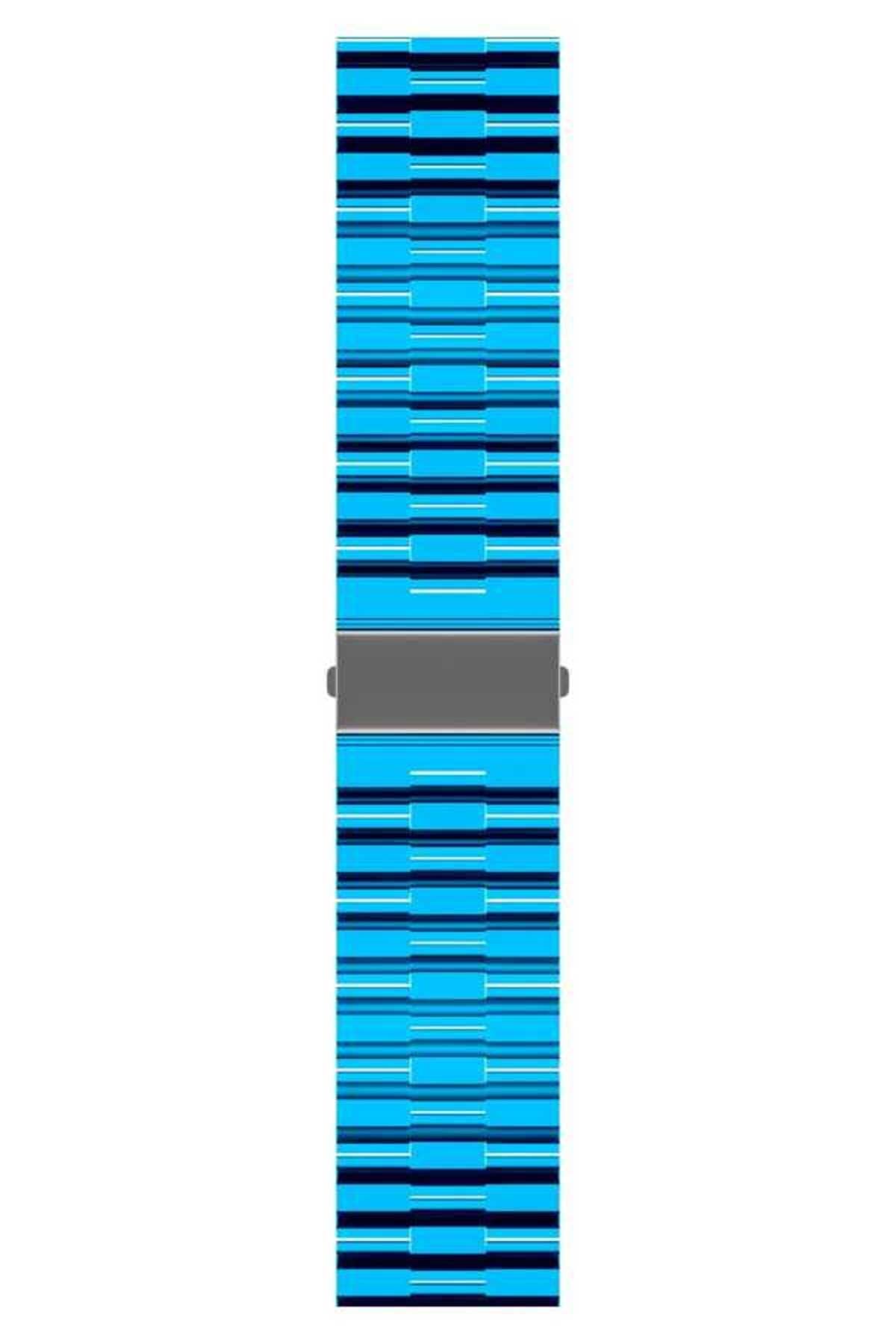 Galaxy Watch Active 2 44mm Uyumlu KRD-27 20mm Zore Kordon-Sarı