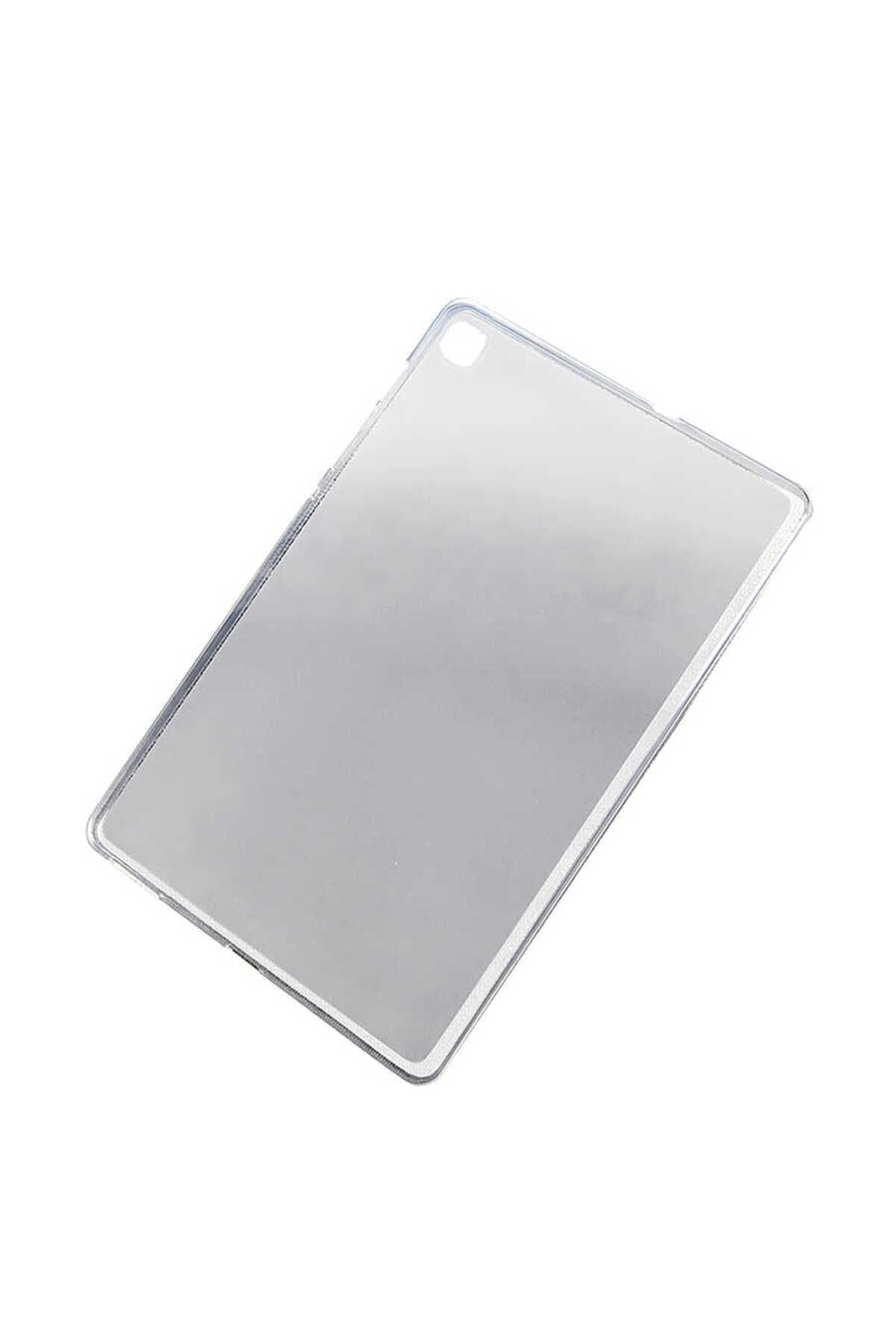 Galaxy Tab A7 10.4 T500 2020 Kılıf  Uyumlu Zore Tablet Süper Silikon Kapak-Siyah