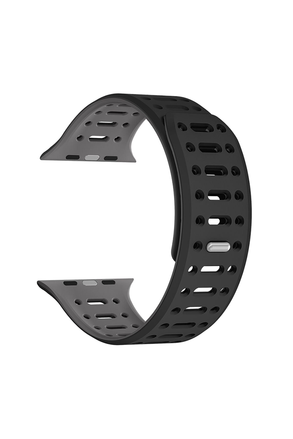 Watch 7 41mm Uyumlu Zore KRD-124 Silikon Kordon Strap Kayış-Açık Yeşil-Starlight