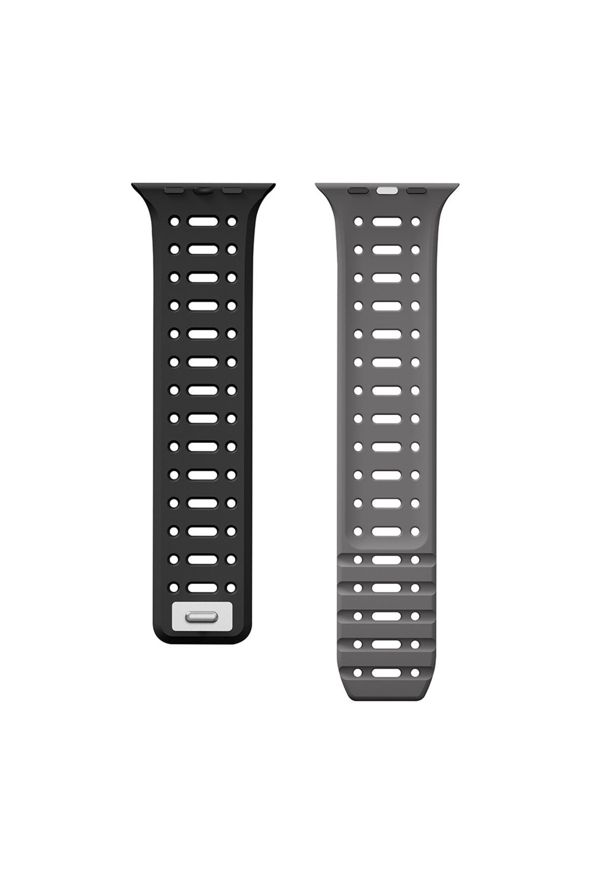 Watch 7 41mm Uyumlu Zore KRD-124 Silikon Kordon Strap Kayış-Açık Yeşil-Starlight