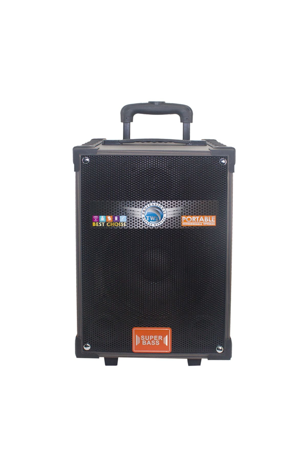 LT-908 Dijital LED Göstergeli FM Radyolu Mikrofonlu TWS 8 inç Stereo Bass Kablosuz Karaoke Hopa