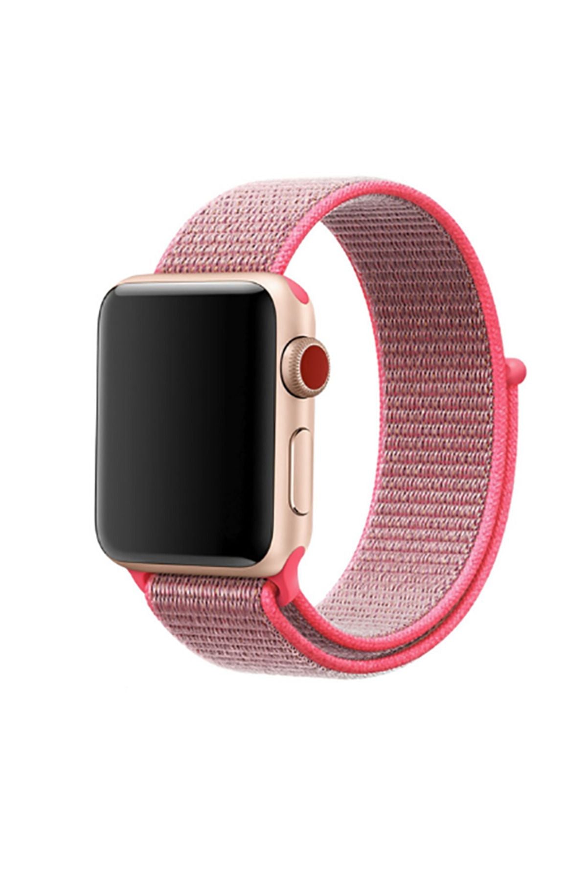 Watch Ultra 49mm Kordon Uyumlu KRD-03 Hasır Strap Kayış CLO- 24-Hisbicus