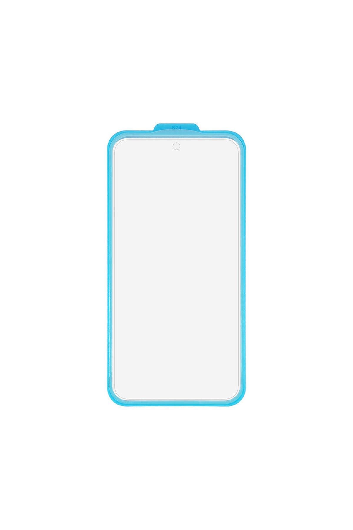Galaxy S23 Zore 3D Vov Curve Glass Ekran Koruyucu-Siyah