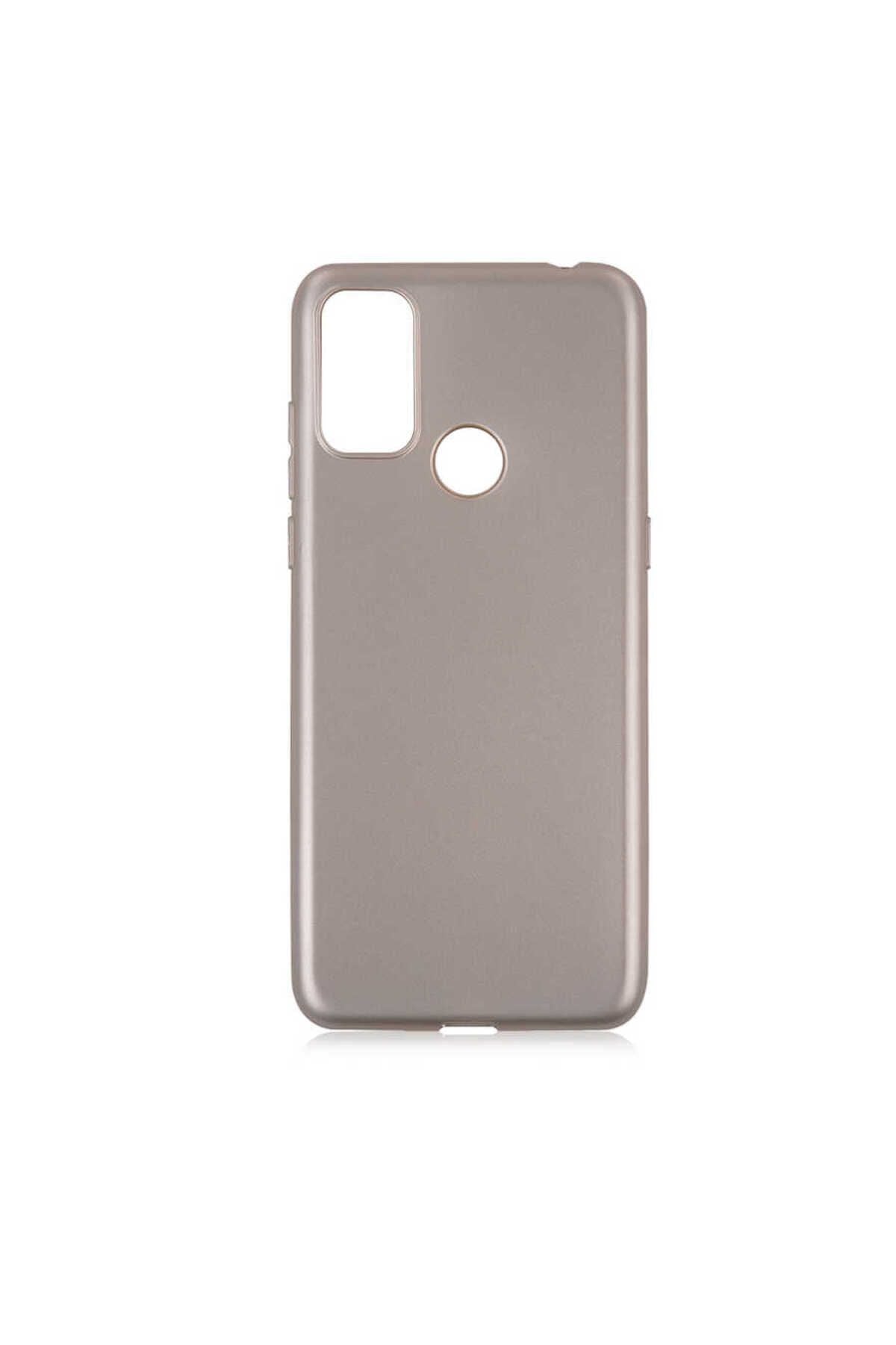 Alcatel 1S 2021 Kılıf RNTC Premier Silikon Kapak - Gold