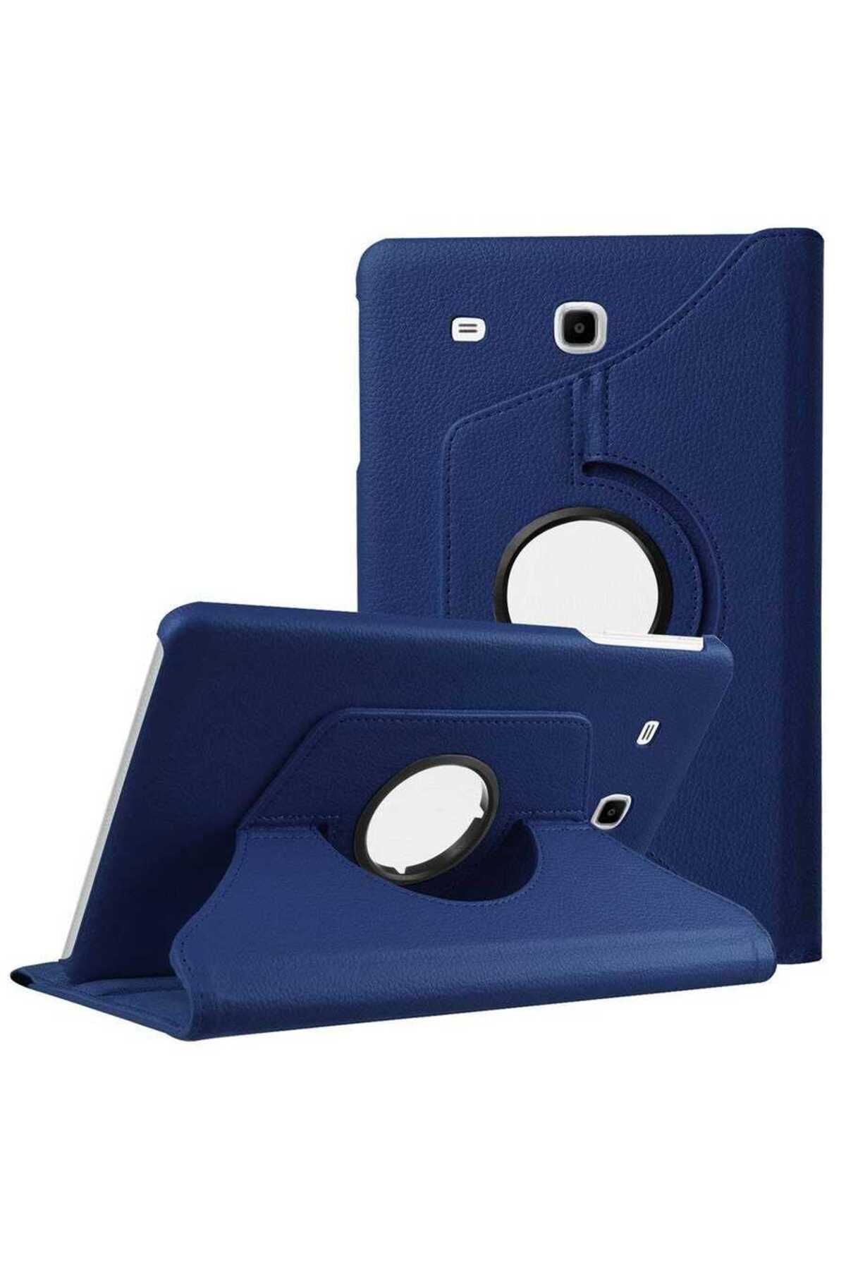 Galaxy Tab A 7.0 T285  Uyumlu Zore Dönebilen Standlı Kılıf-Pembe